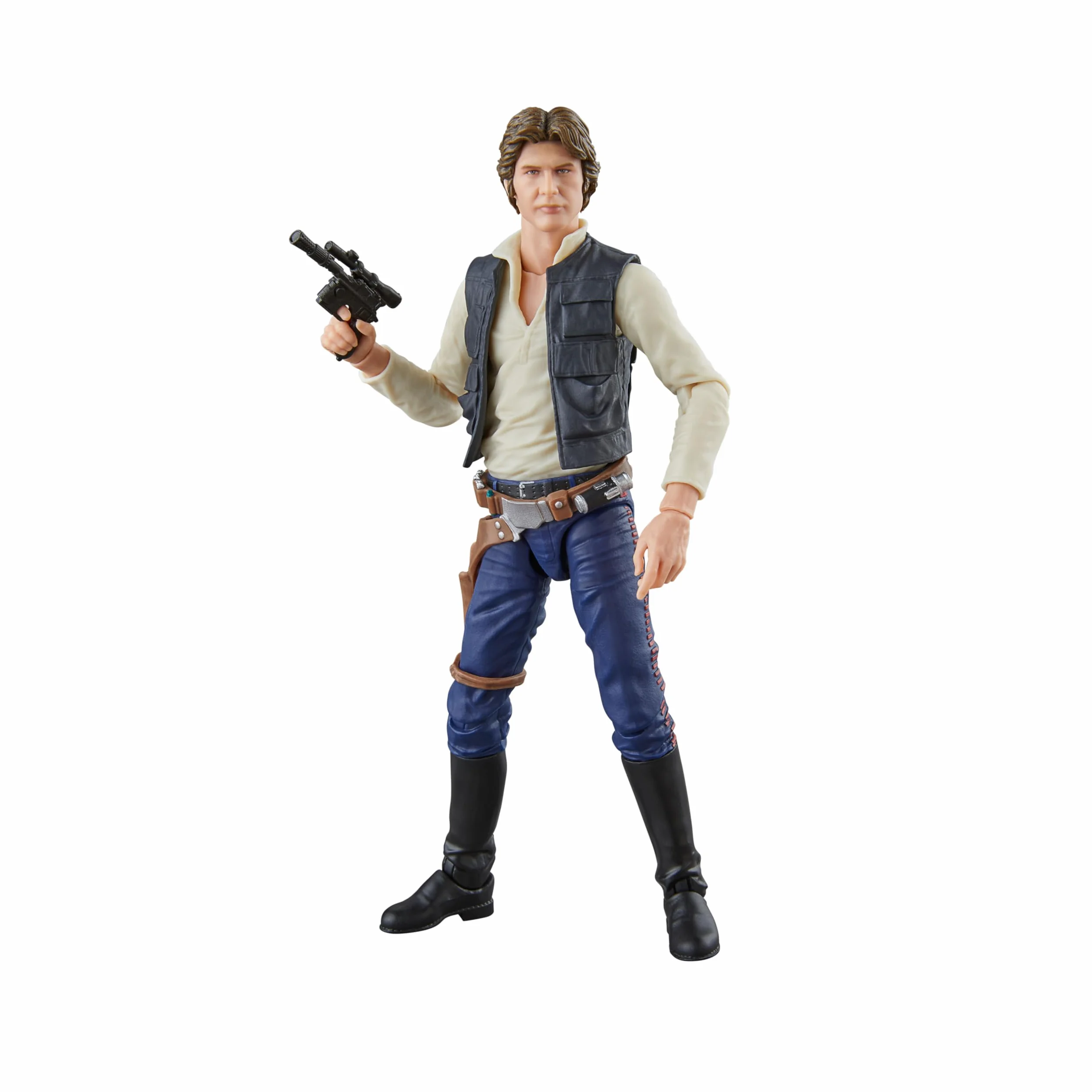 Star Wars The Black Series Han Solo, Star Wars: A New Hope, kolekcjonerska figurka premium 15 cm