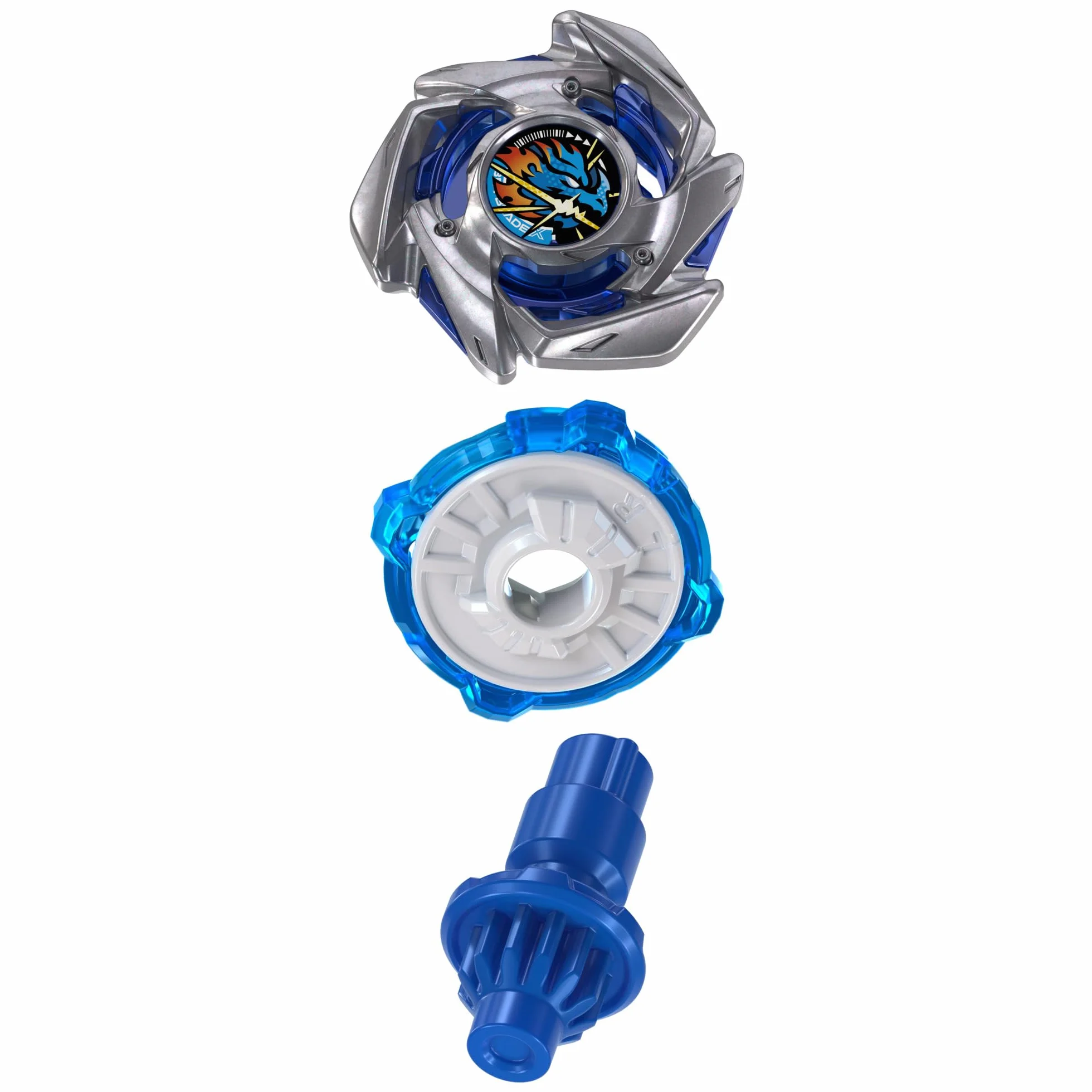 Beyblade X zestaw startowy Strike Dran 4-50FF BX Infinity z bączkiem i wyrzutnią Takara Tomy, zabawkowy bączek, od 8 lat