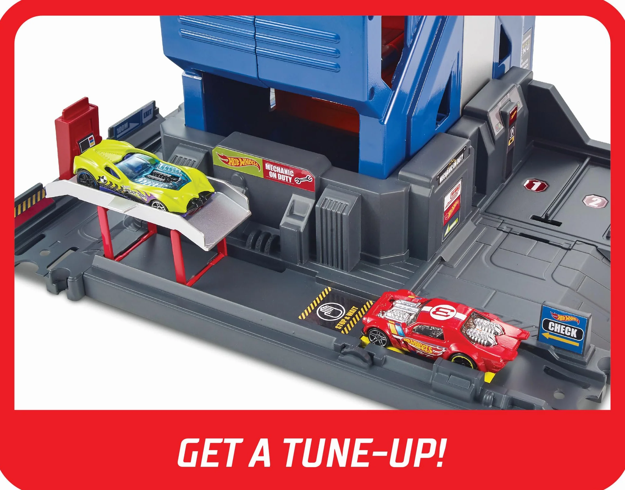 Hot Wheels FTB68 City Parking Garażowy Z Torami I Pojazdami, Wielokolorowy, Jeden Rozmiar