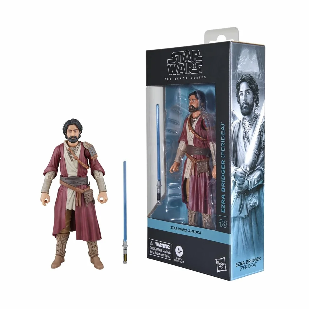 Star Wars The Black Series Ezra Bridger (Peridea), Ahsoka kolekcjonerska figurka premium 15 cm