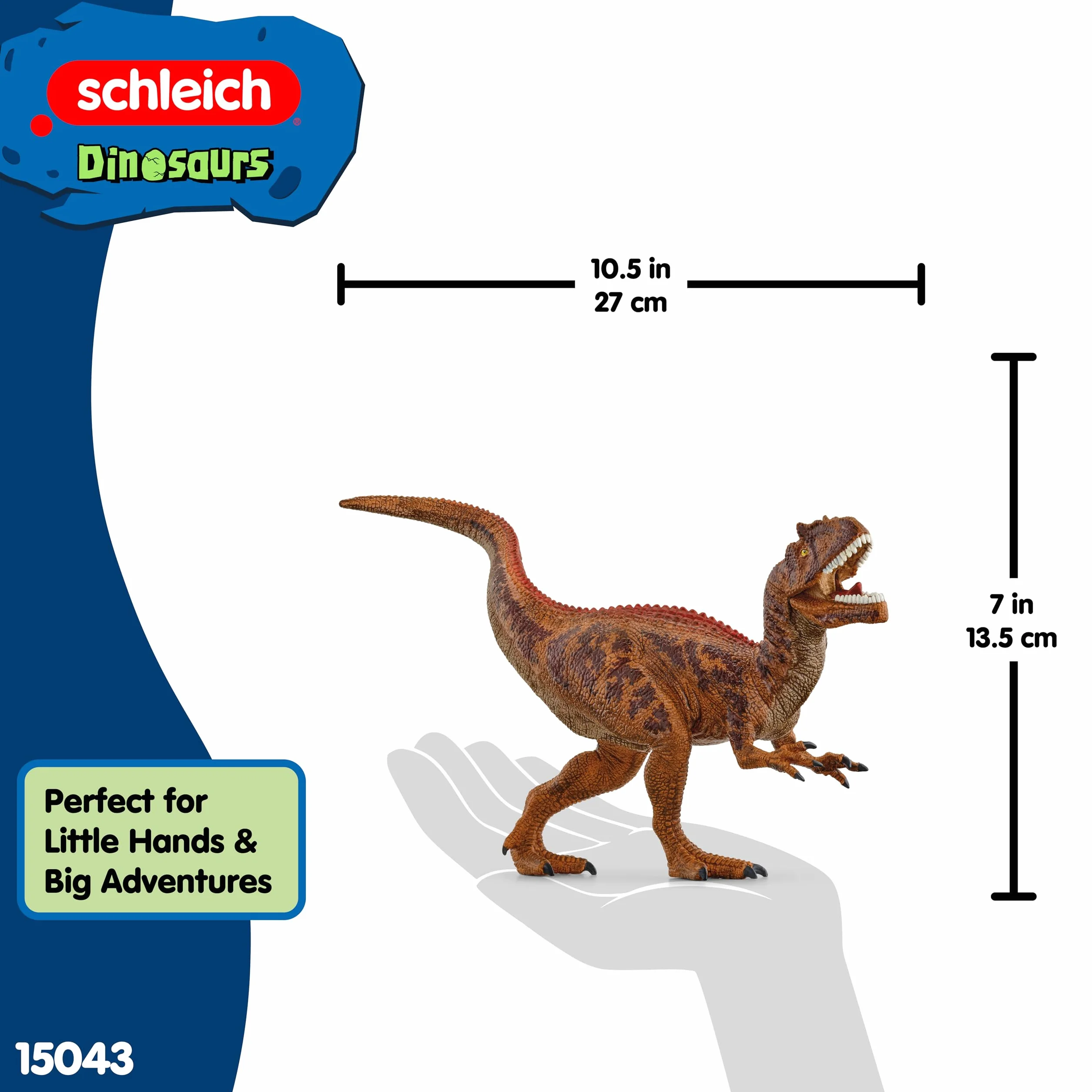 schleich 15043 Allozaur, od 5 lat, DINOSAURS - figurka, 8 x 27 x 14 cm