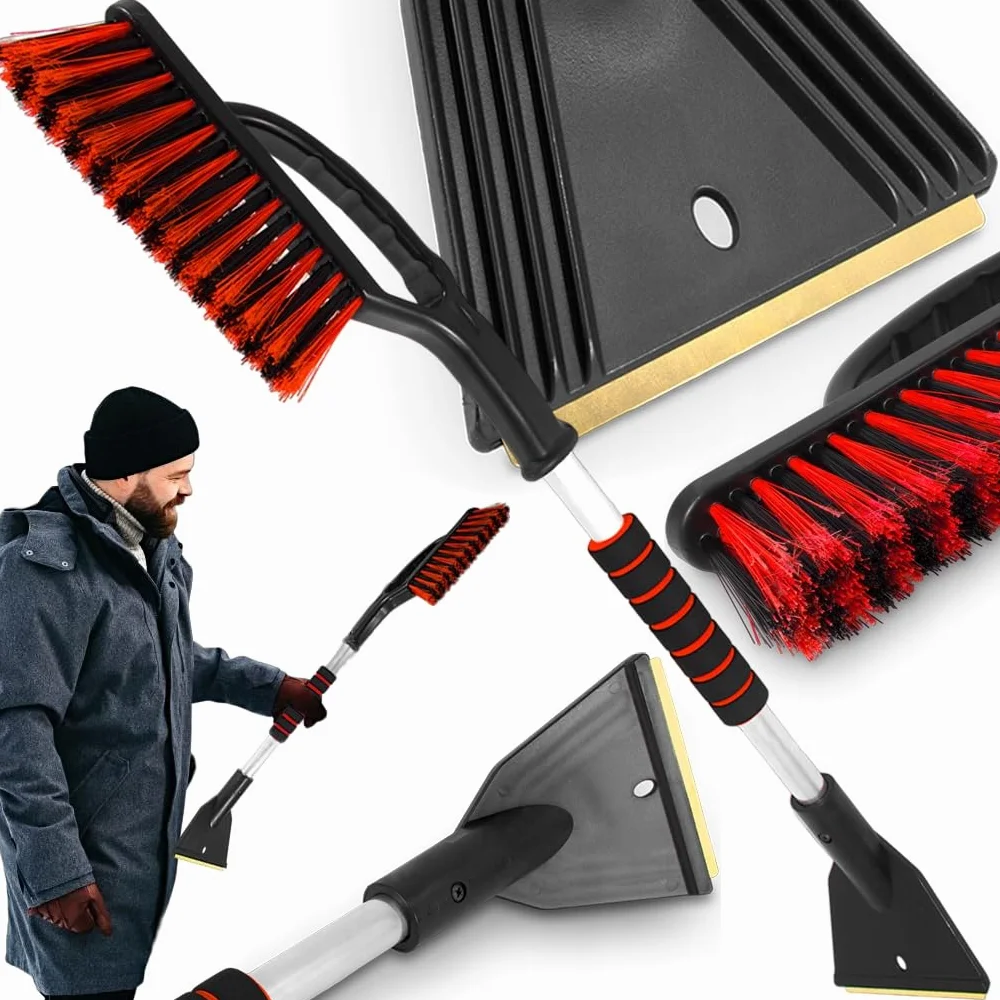Mata Antyszronowa Magnetyczna na Szybę Samochodową Poliester 210x125cm 140g Czarno-Srebrny