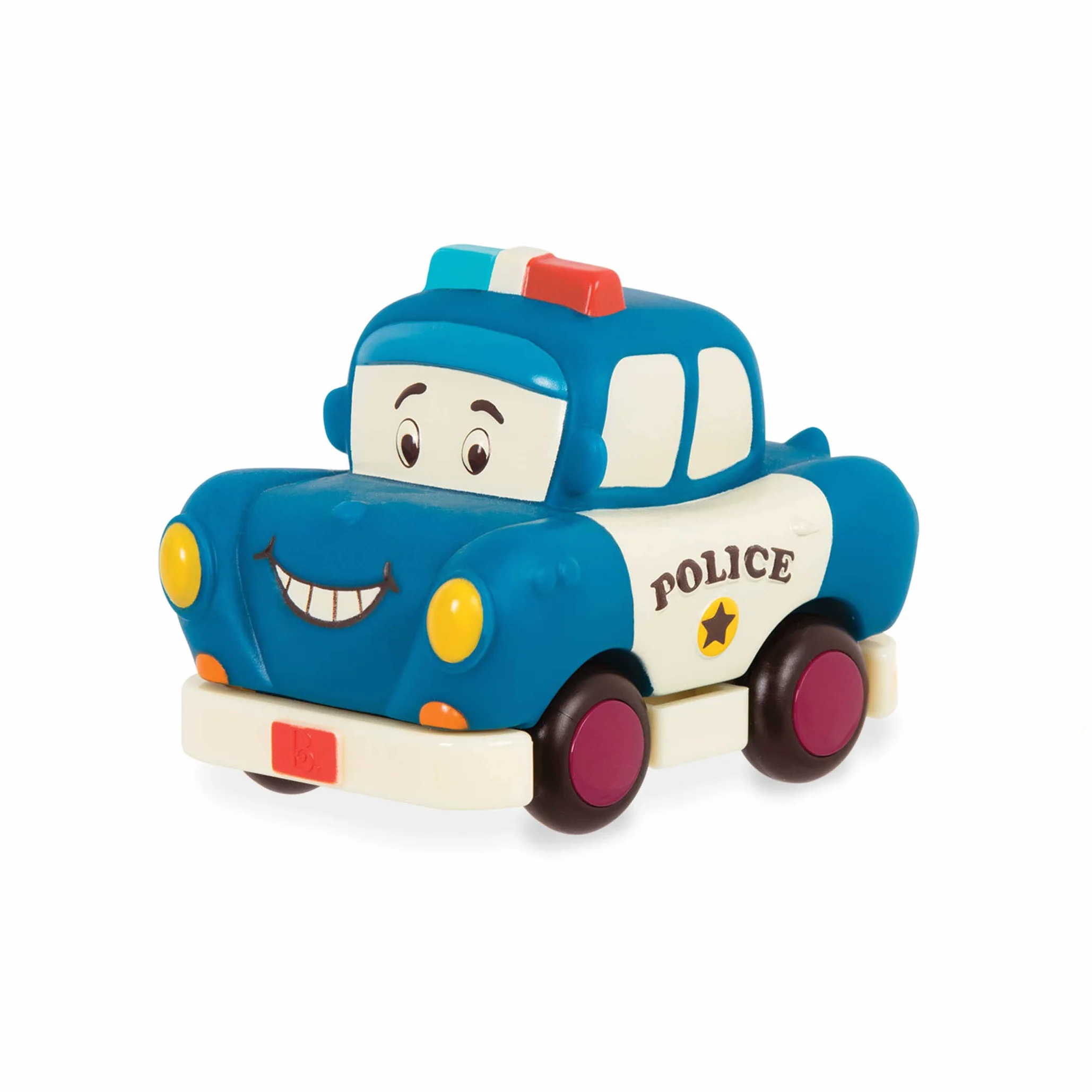 B. toys miękkie zabawki do wyciągania i opuszczania – samochód policyjny, kamper, ciężarówka, zabawka motoryczna dla dzieci od 1 roku (3 sztuki)