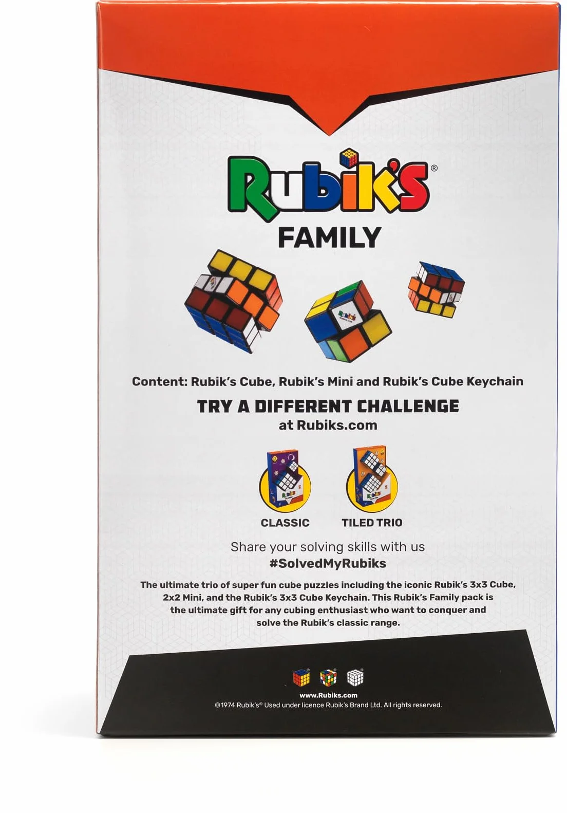Spin Master Rubik’s Cube: Rubiks Family Pack (3 pcs) (6064015)