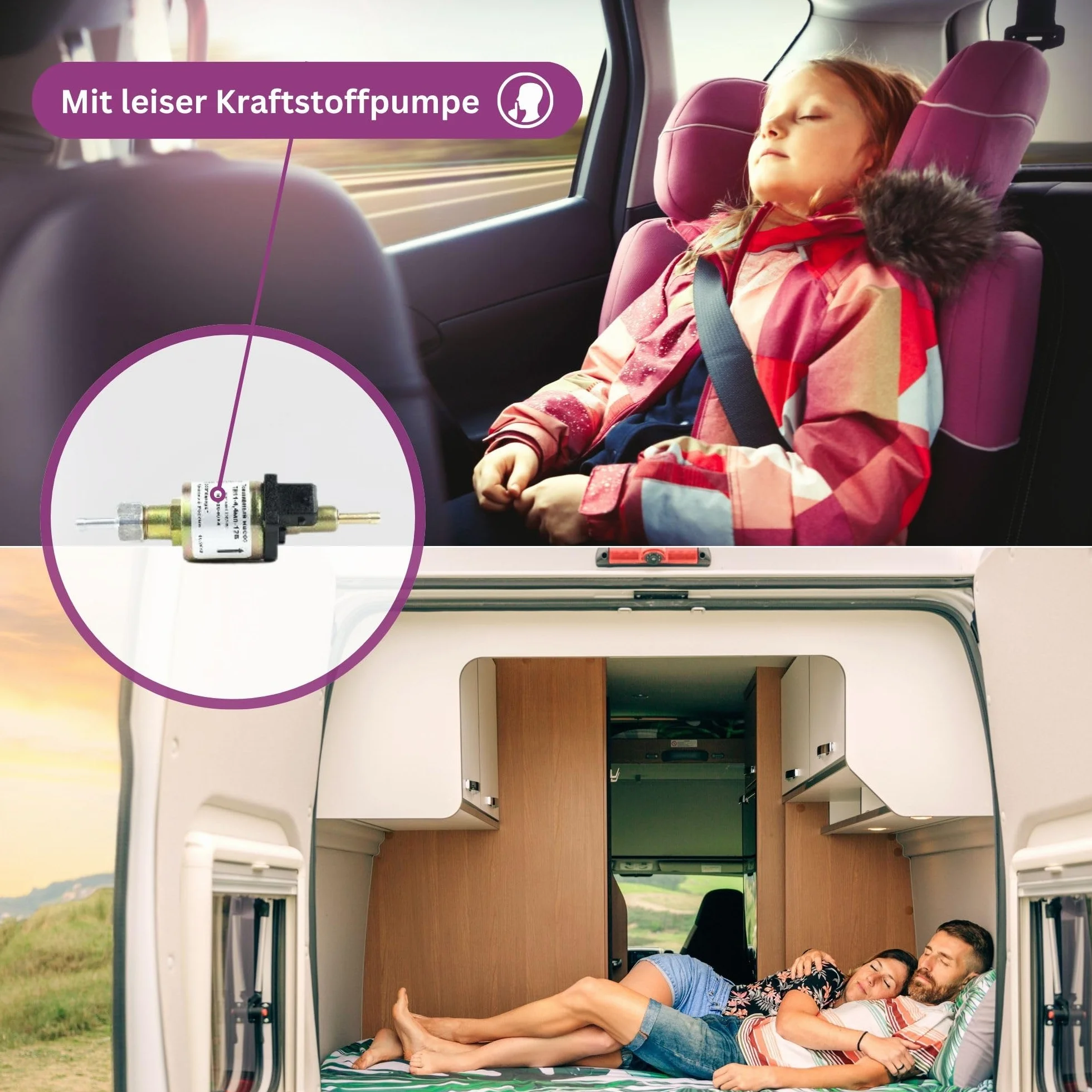 Autoterm Air 2D, 2 kW Nagrzewnica postojowa 12 V na olej napędowy, z diodami LED – panel obsługowy Comfort Control i cicha pompa paliwa do kamperów, samochodów osobowych, ciężarowych, łodzi