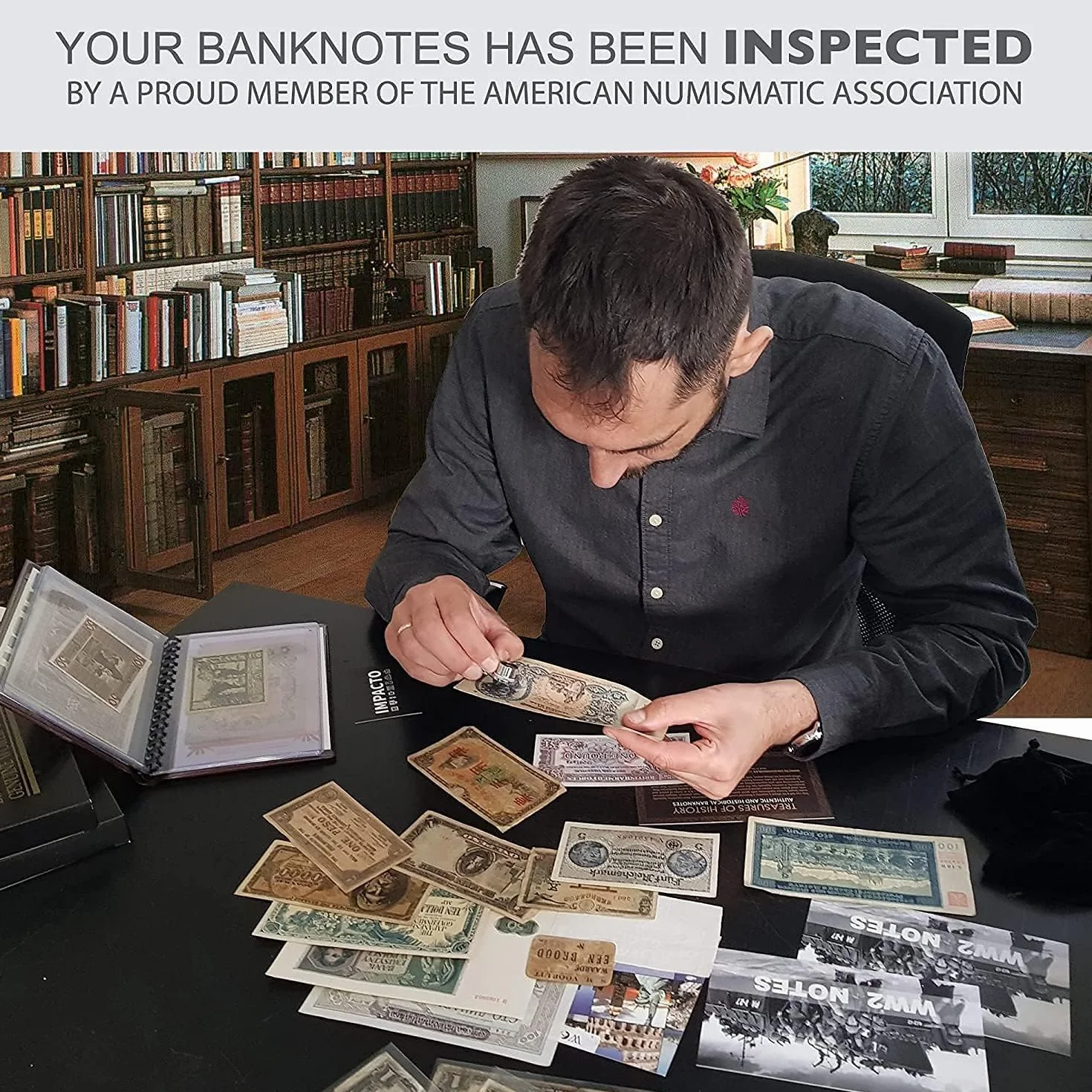 IMPACTO COLECCIONABLES 50 banknotów z 50 różnych krajów