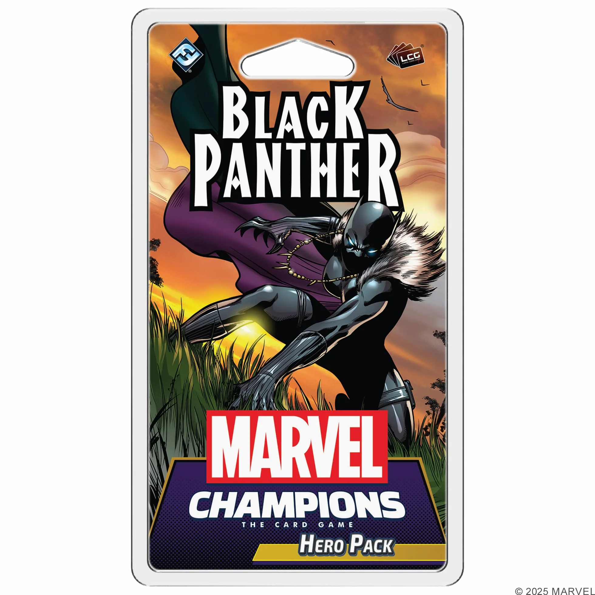 Fantasy Flight Games Marvel Champions The Card Game Black Panther Hero Pack - strategiczna gra kooperacyjna dla dzieci i dorosłych, od 14 lat, dla 1 do 4 graczy, 45-90 minut zabawy