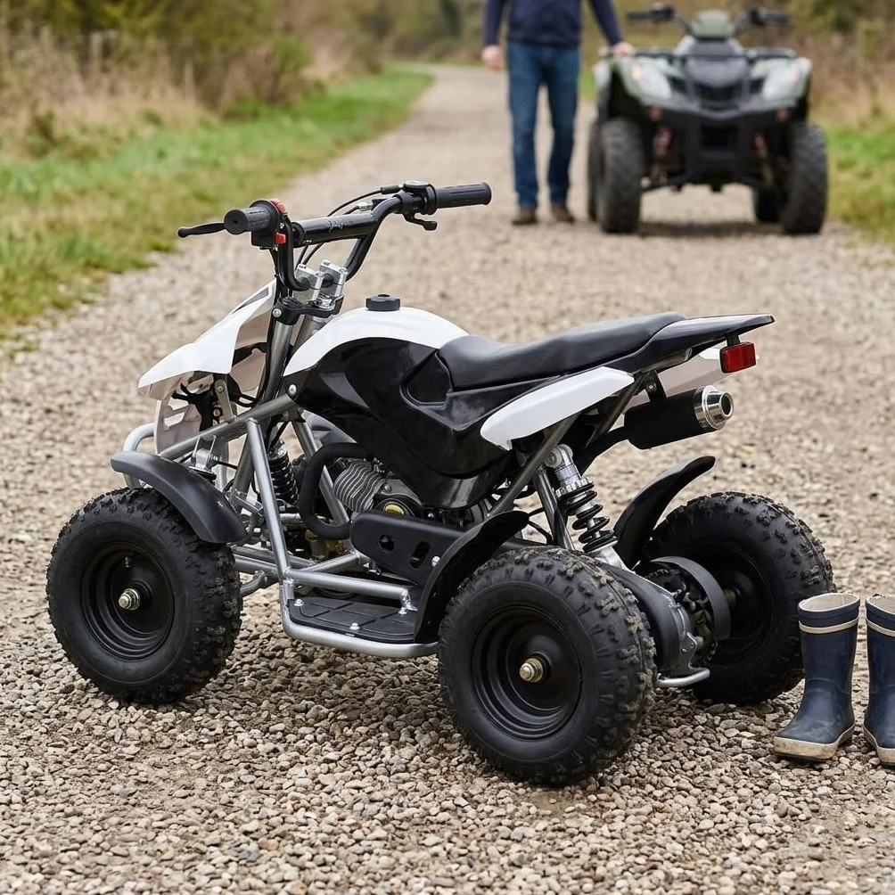 Tylny amortyzator, 2 sztuki, Quad 49 cm3, 125 mm, 750 lbs, tylny amortyzator, pasuje do skutera Atv Go-Kart 49 cm3