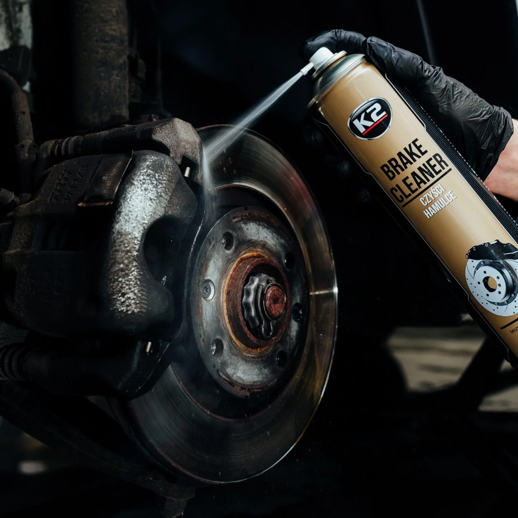 K2 Środek do czyszczenia hamulców w sprayu 600 ml odtłuszczanie