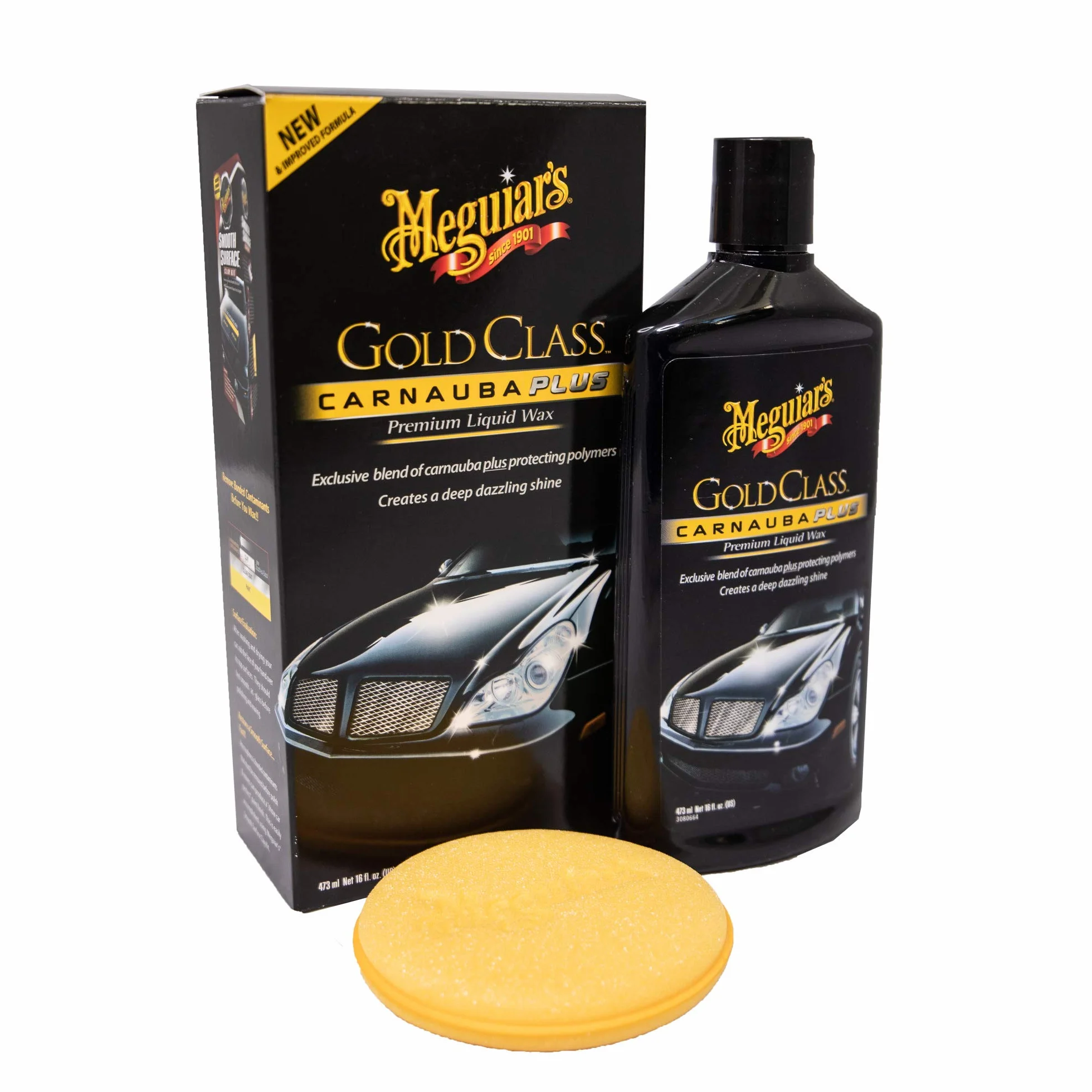 Meguiar's G7016EU Gold Class Carnauba Plus Premium Liquid Wax 473 ml