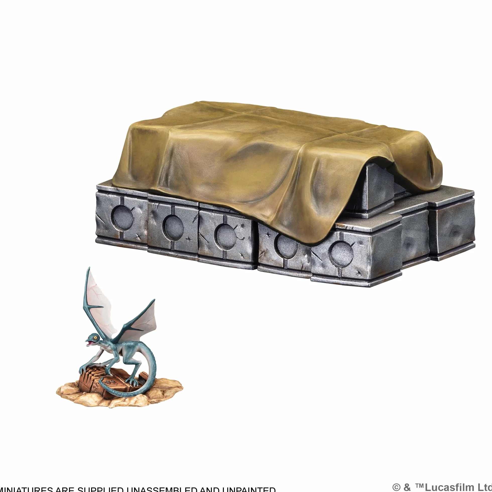 asmodee, Star Wars: Shatterpoint – Outer Rim Outpost, Terrain-Expansion, Atomic Mass Games, Tabop, 2 Players, from Age 14+, 90-120 minut, angielski, francuski i hiszpański
