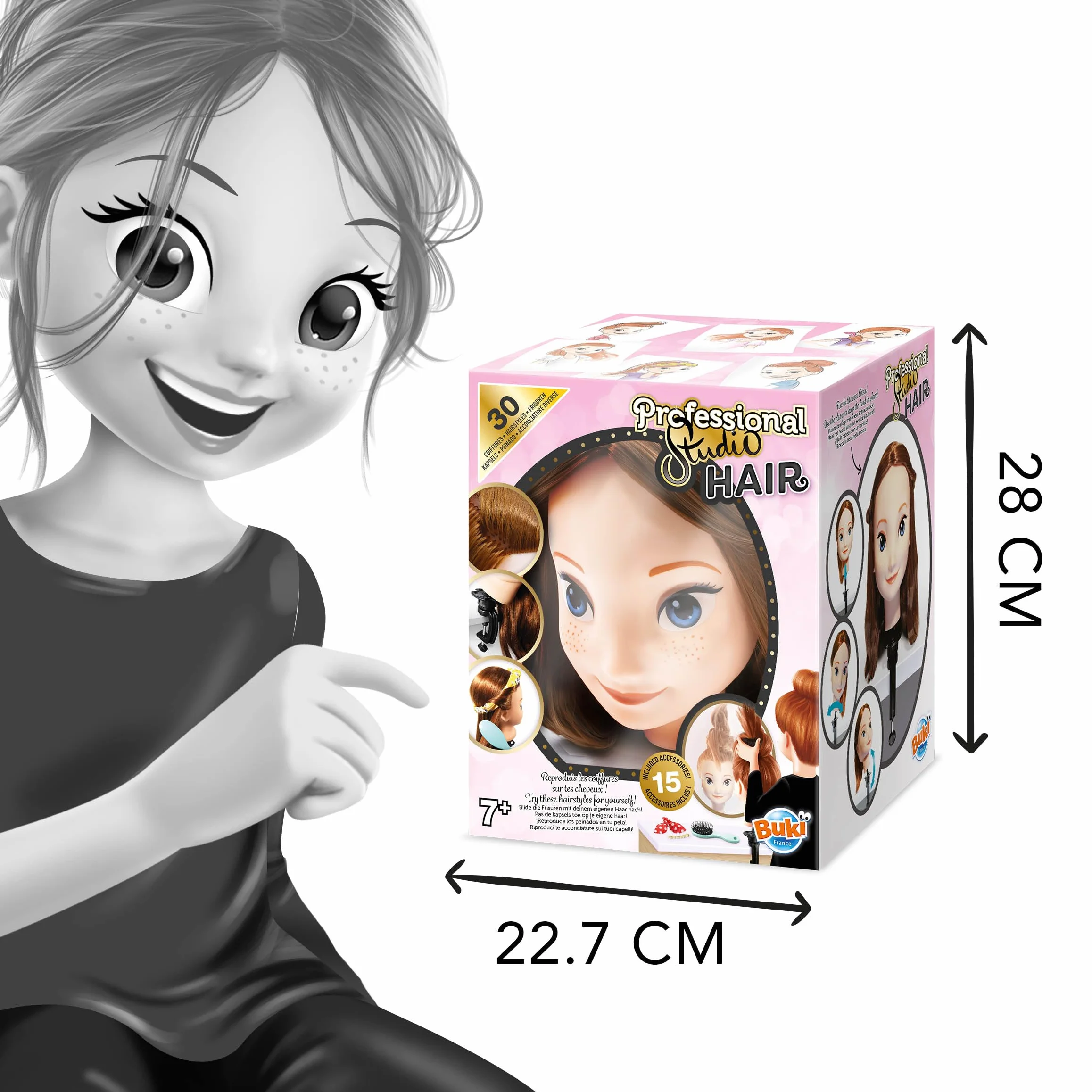 BUKI 5422 - Professional Studio Hair