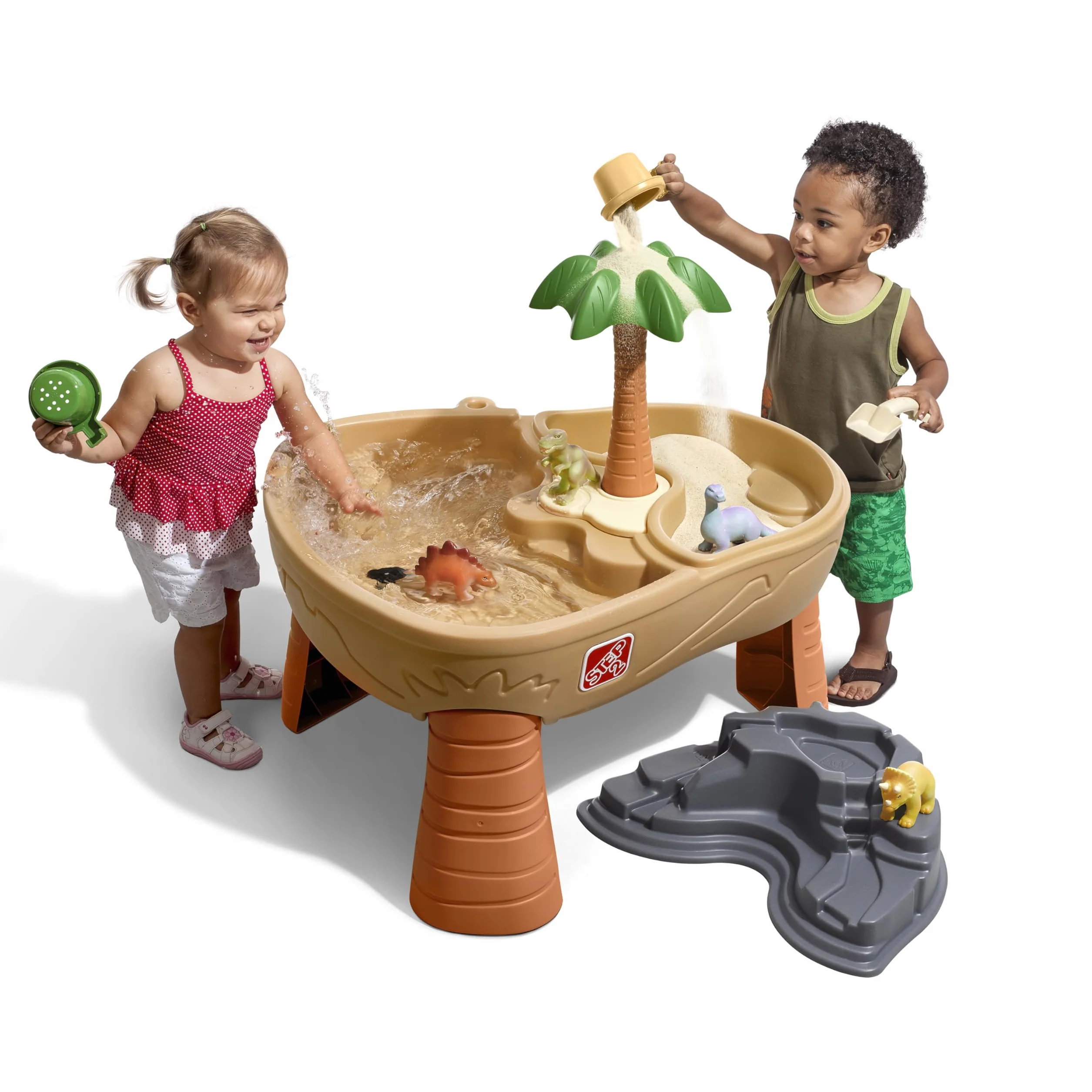 STEP 2 874500 Dino Dig Sand & Water Table, Brown