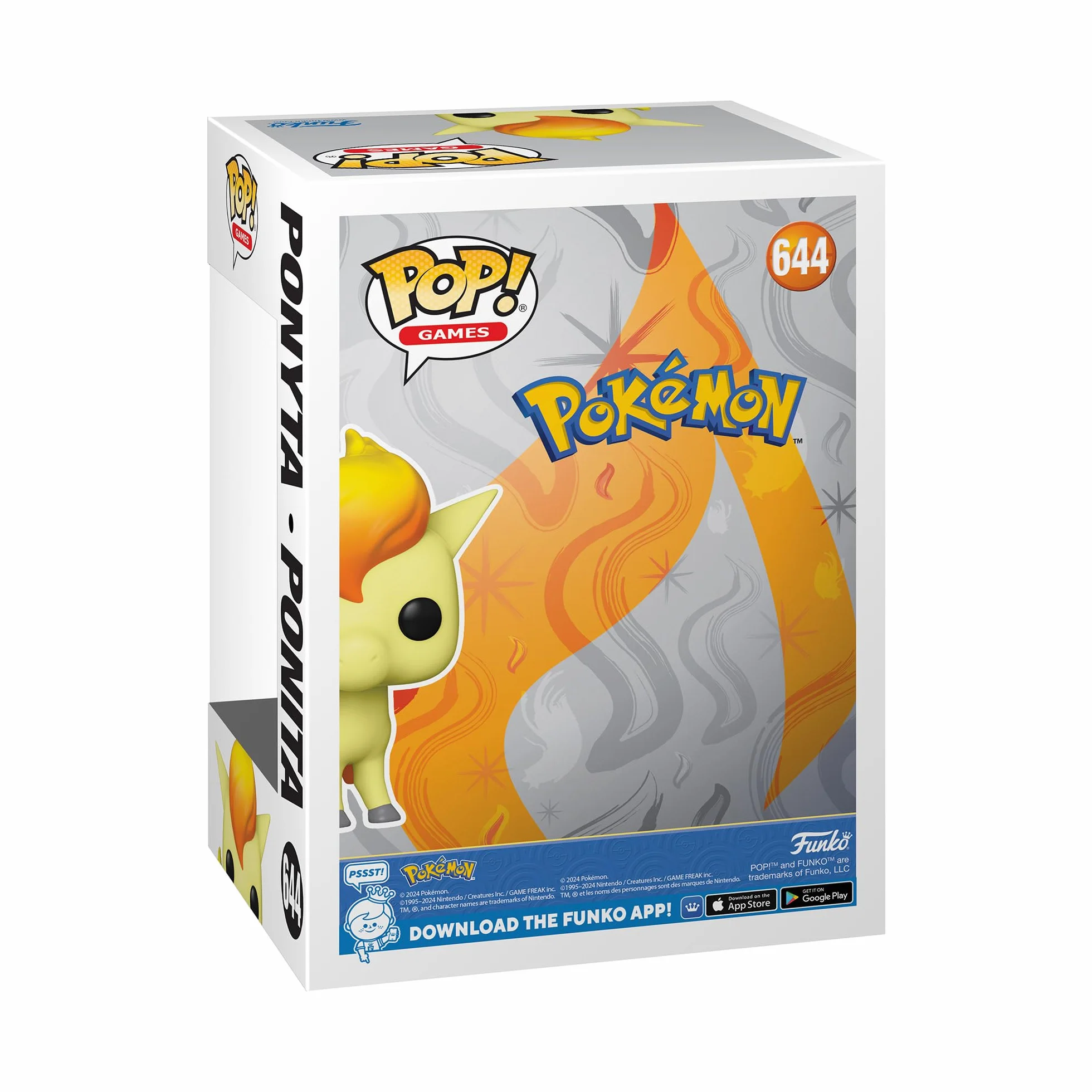 Funko POP! Games: Pokemon - Ponyta - Kolekcjonerska figurka winylowa - Pomysł na prezent - Oficjalny towar - Zabawki dla dzieci i dorosłych - Fani gier wideo