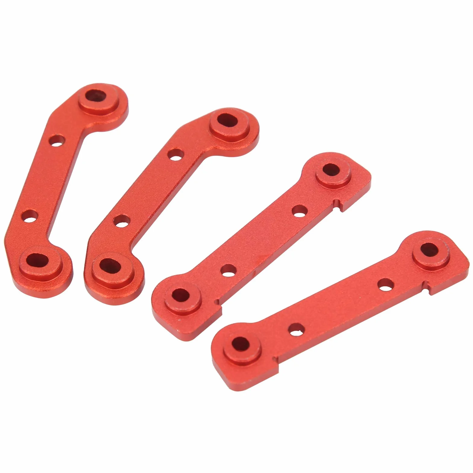Zestaw wahaczy, aluminiowe ramię wahadłowe Wzmocnione ramię wahadłowe samochodu Zestaw naprawiono części zamienne do samochodów RC dla Wltoys 144001 1/14
