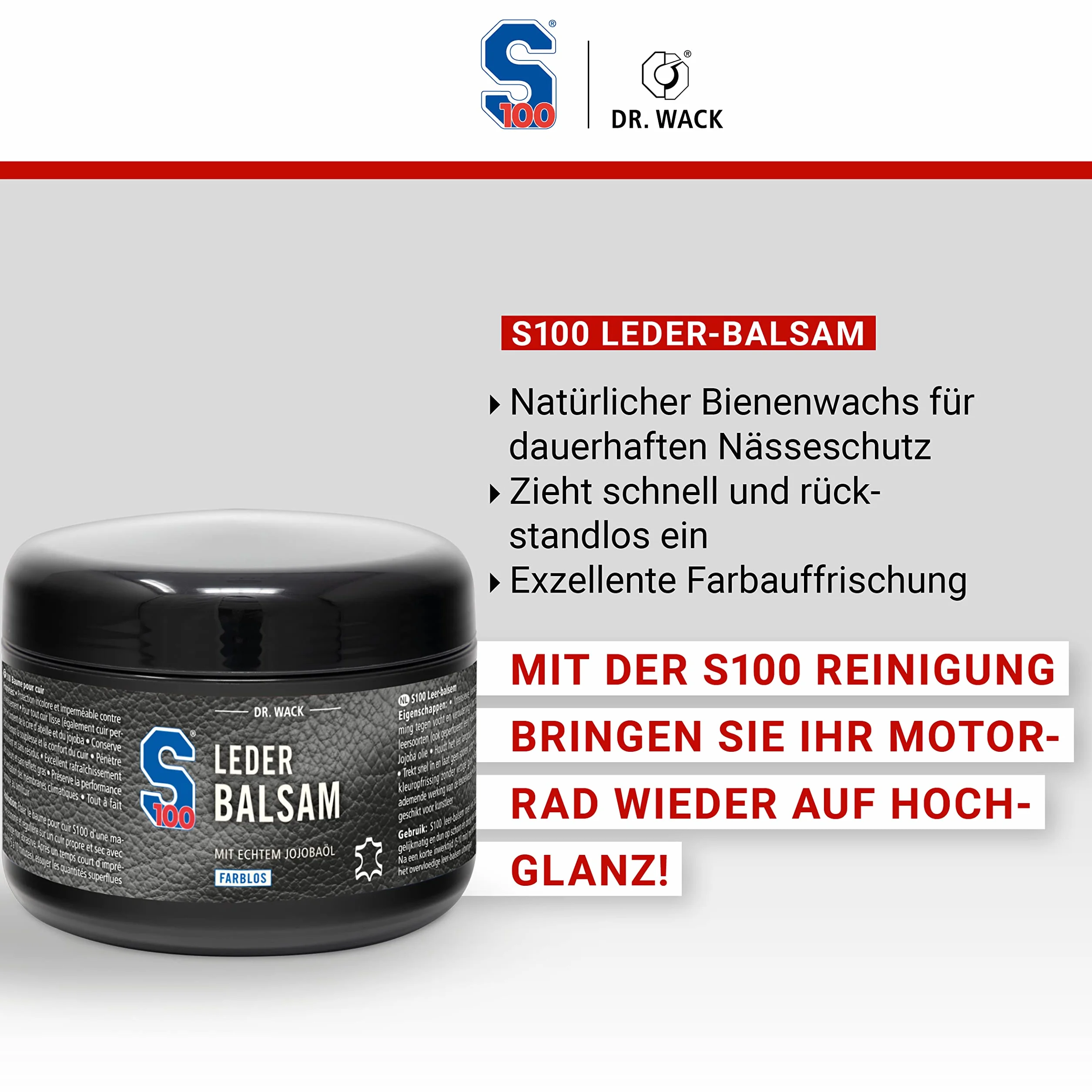 Dr. Wack 2152 S100 balsam do skóry, 250 ml