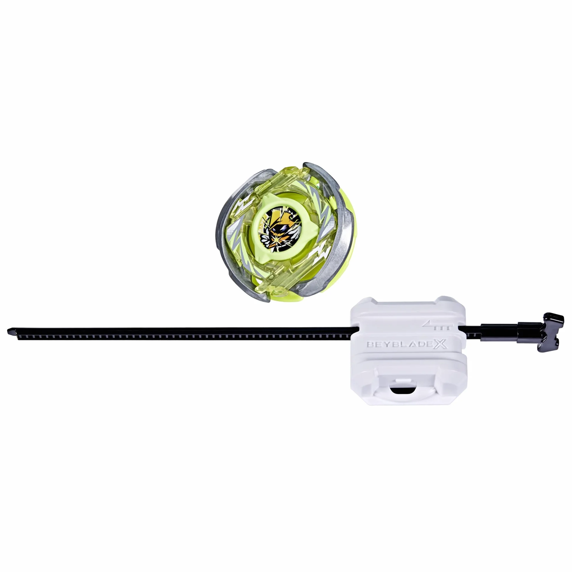 Pakiet startowy Beyblade X Arc Wizard R 4-55LO CX, bączek i wyrzutnia