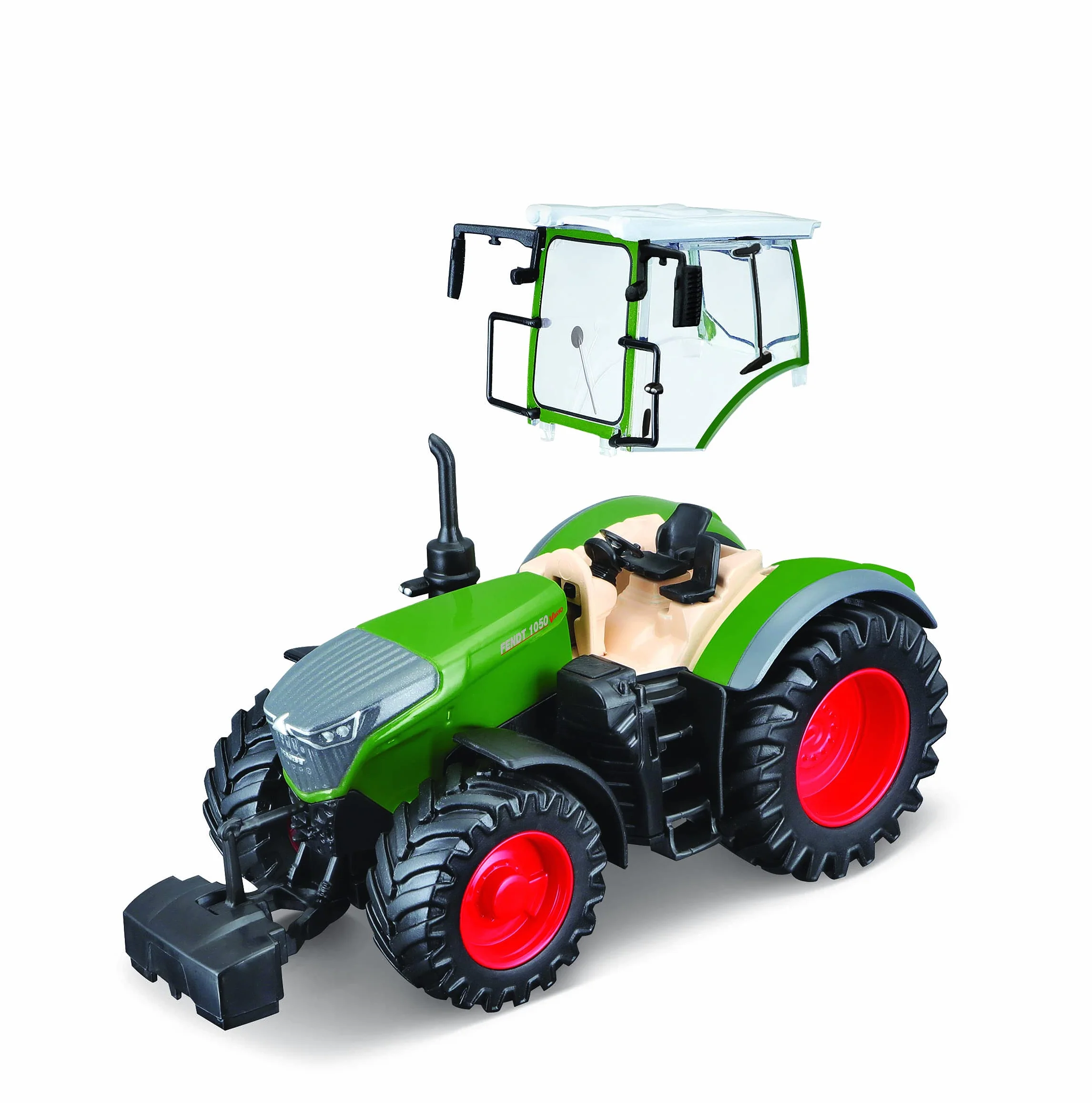 Bburago B18-31611 10 cm FENDT 1000 Vario traktor, zielony