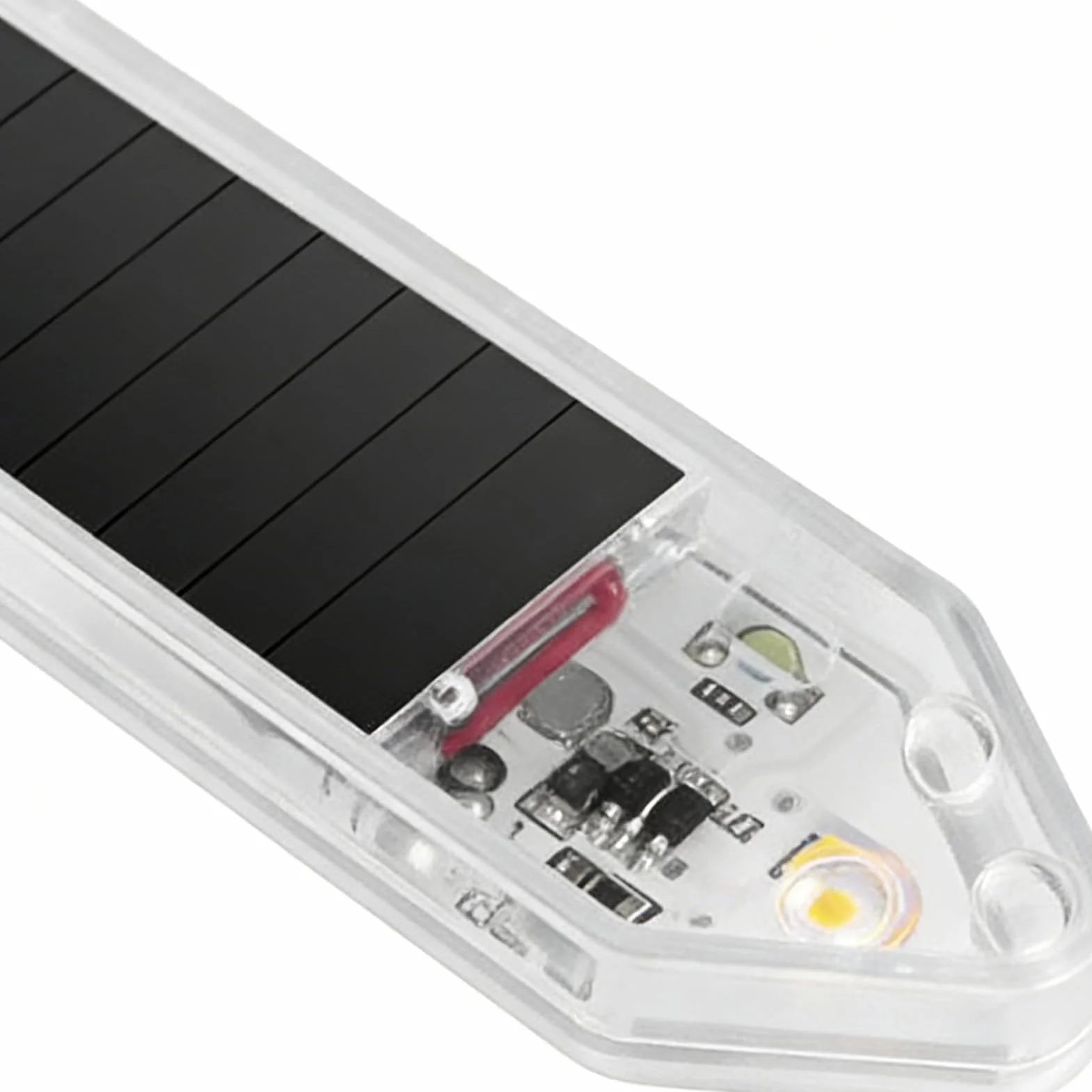 Vehicle Door Warning Lights - Solar Car Door Lights, Anti Collision Flashing Led Lamp with Motion Sensor, Safety Light for Sedan Suv, Automatic Flashing Warning Light for Night Travel Commuting