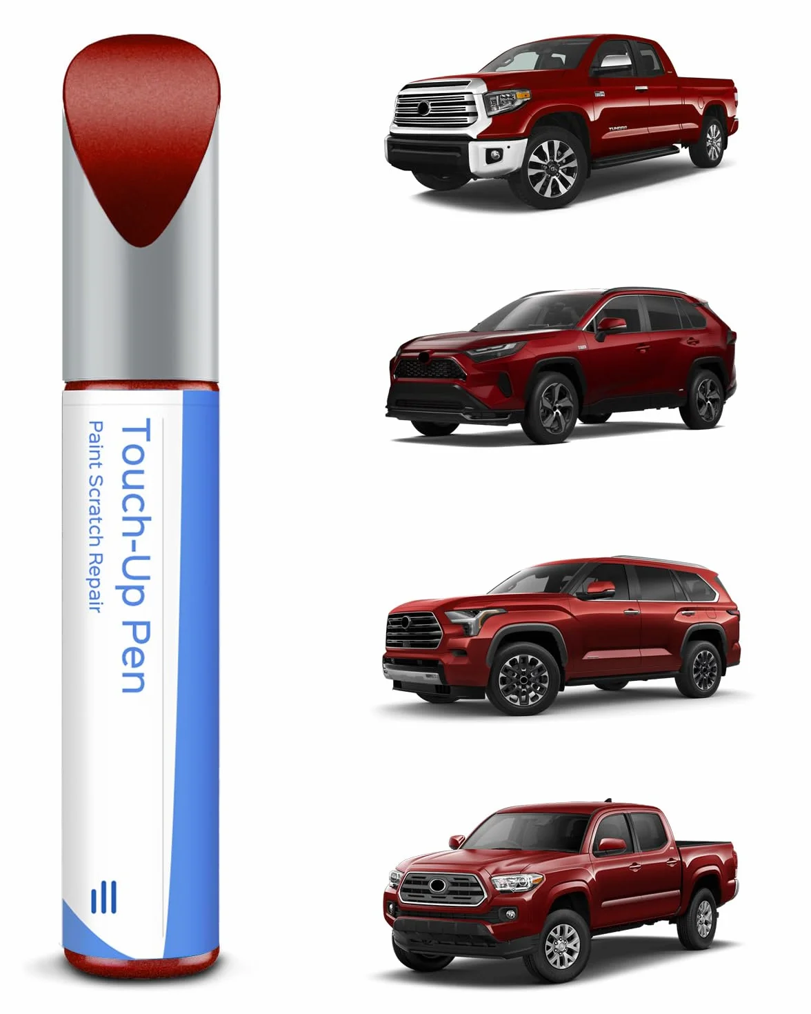 Toyota 3U5 Supersonic Red lakier w sztyfcie do chipów i zadrapań