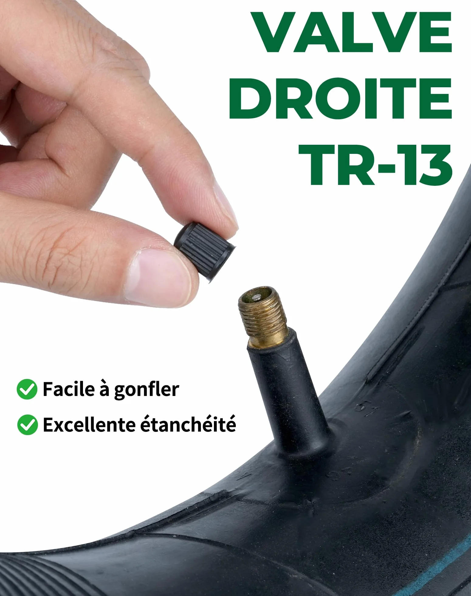 1 x dętka 4.80 4.00-8 z prostym zaworem TR‑13, wąż do koła taczki 480 x 400 8 opony do taczki