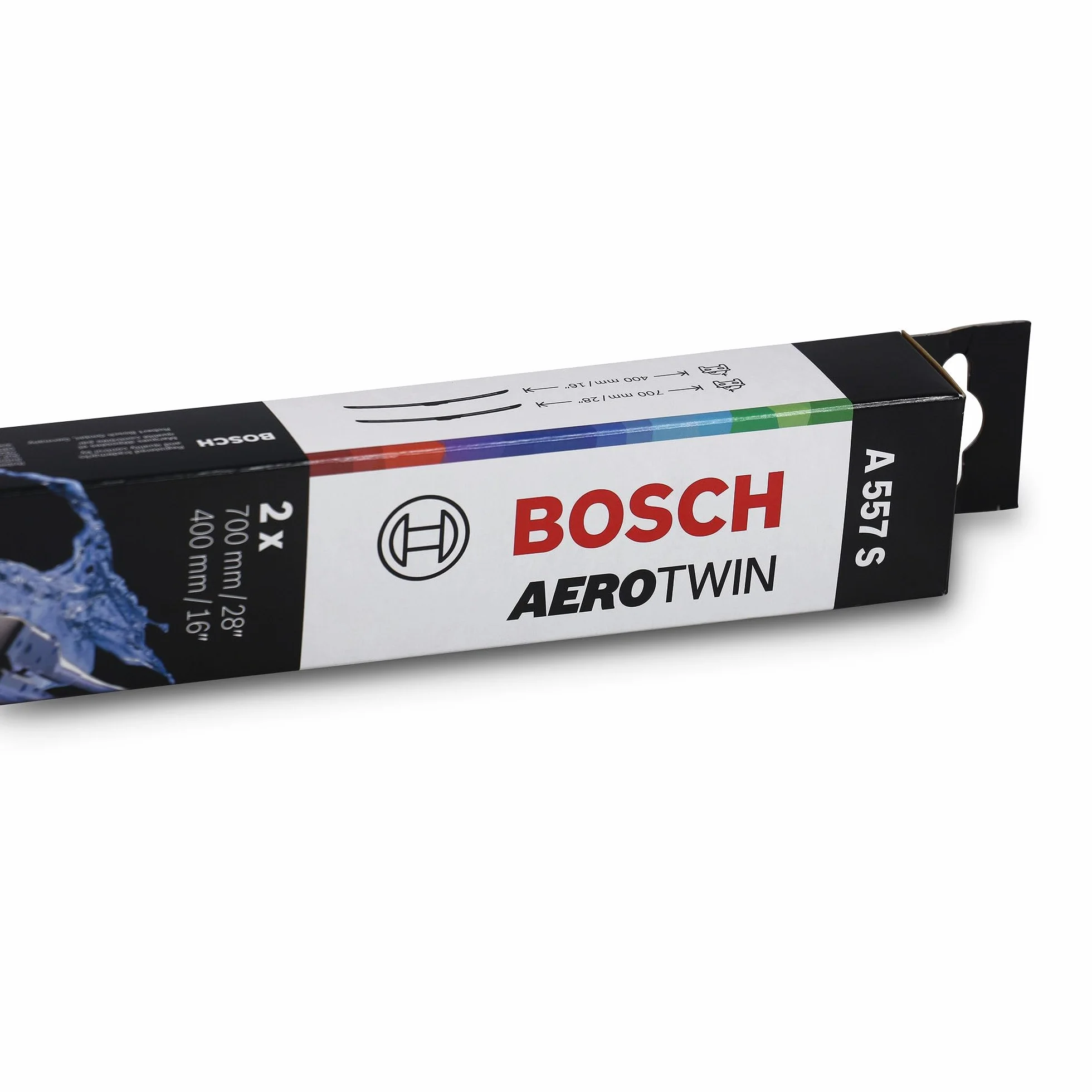 Bosch Pióro Wycieraczki 700 mm 400 mm Czarny