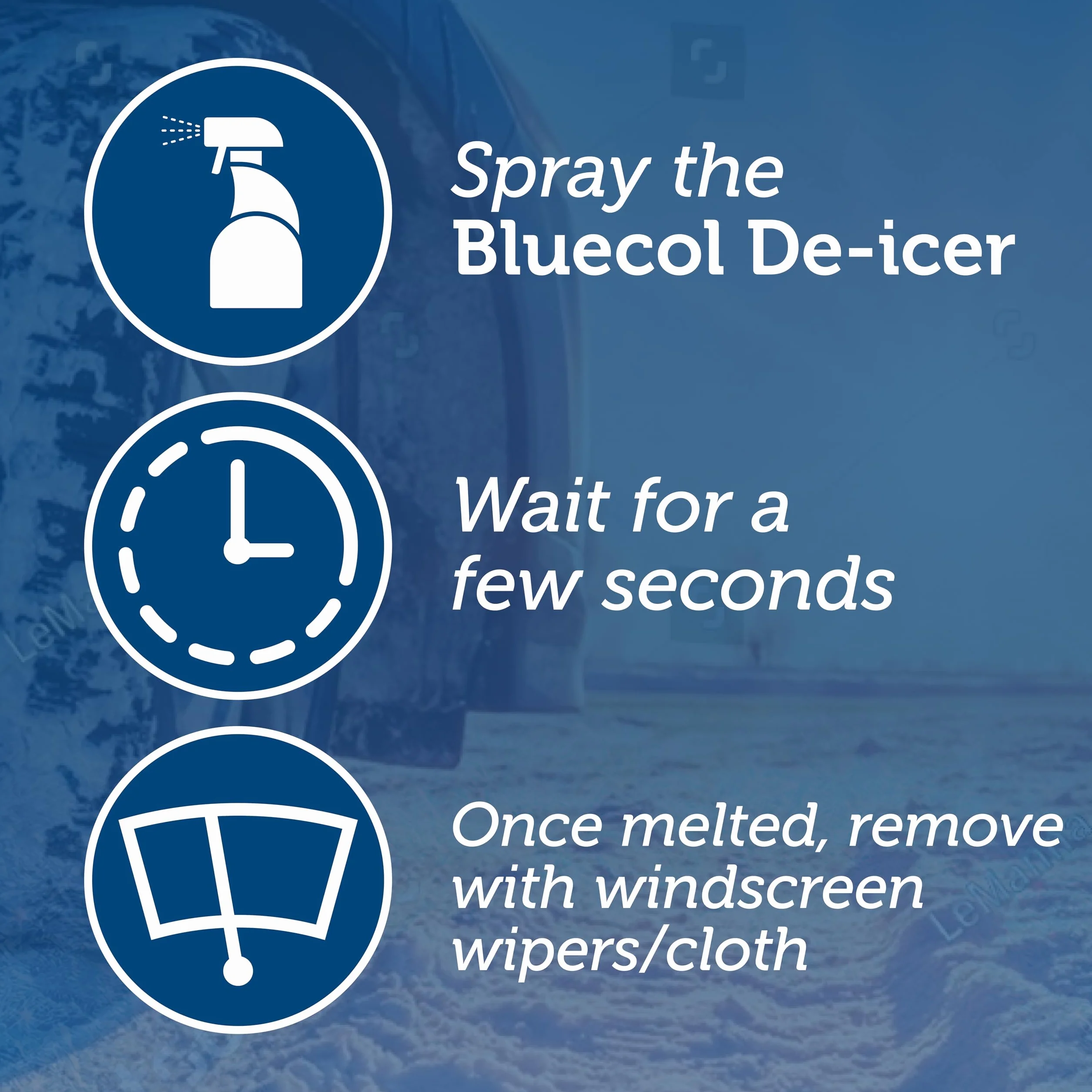 Bluecol De-Icer Trigger 500 ml