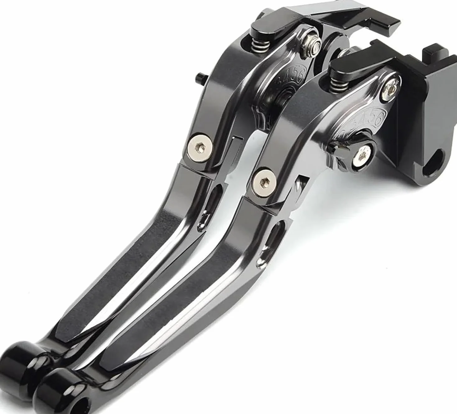 Składane regulowane dźwignie sprzęgła hamulca motocyklowego Suzuki GSF 650 1200 1250 Bandit (tytan)