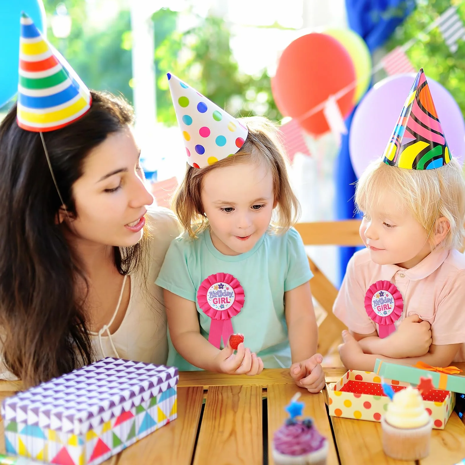Birthday Girl Szpilka, Spinacz z Napisem Wszystkiego Najlepskiego Kolorowa Satynowa Wstążka Odznaka Imprezowa Dekoracja Odzieżowa dla Kobiet Akcesoria na Imprezę