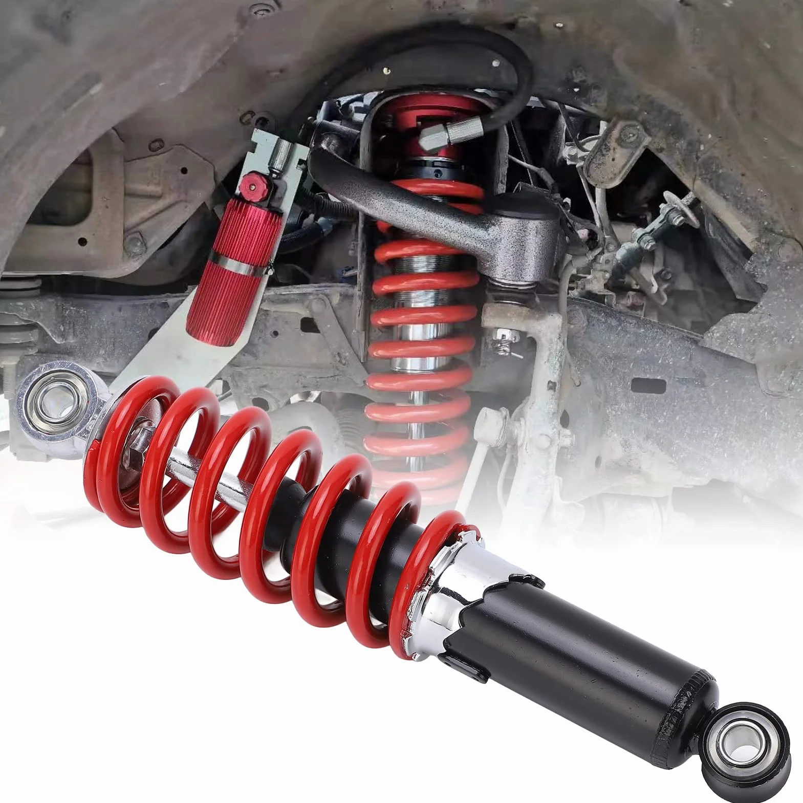 Amortyzator 250mm regulowany tylny zamiennik stopu stali dla TaoTao 50cc-125cc Go Kart ATV Quad