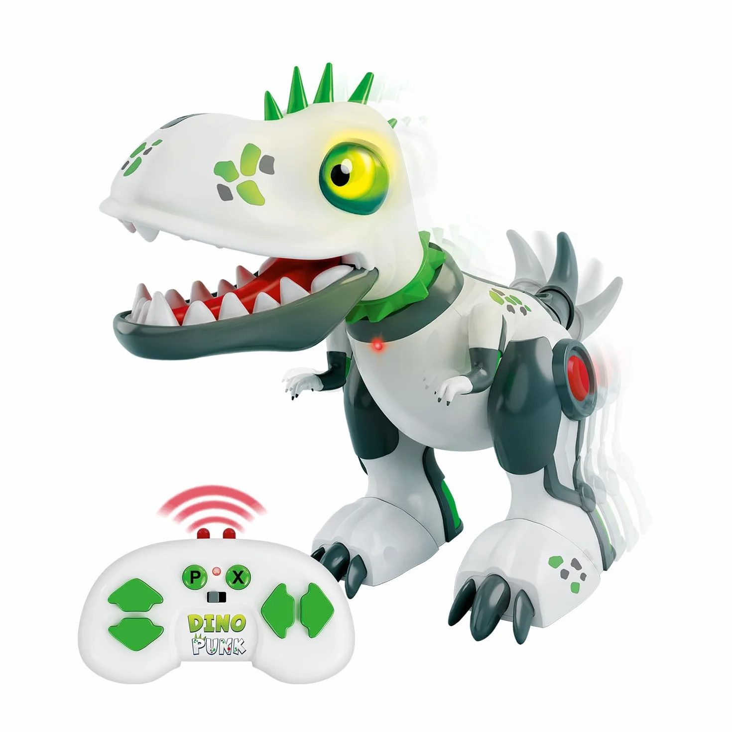 Boty Xtrem - DinoPunk | Pilot dinozaur 5 lat Lub więcej | Programowalna zabawka robota 20 akcji | Zabawka dla dzieci 5 lat Lub więcej | Zabawki dinozaury