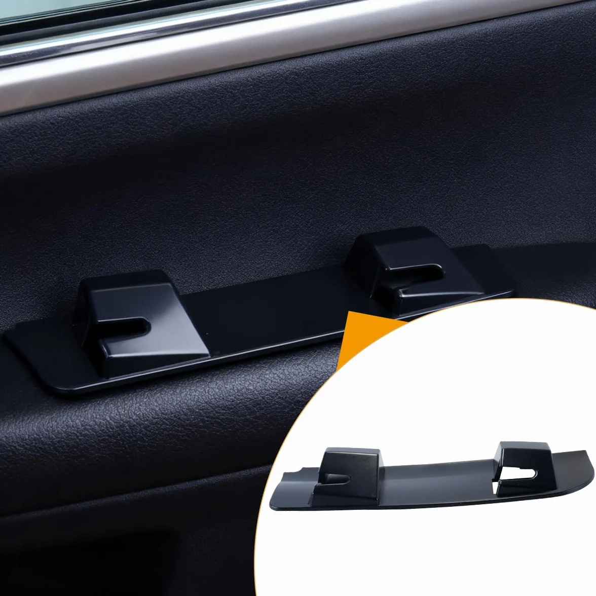 Zestaw naprawczy klamki tylnej klapy do Qashqai J10 ABS, czarna, 90812JD20H 90812JD30H