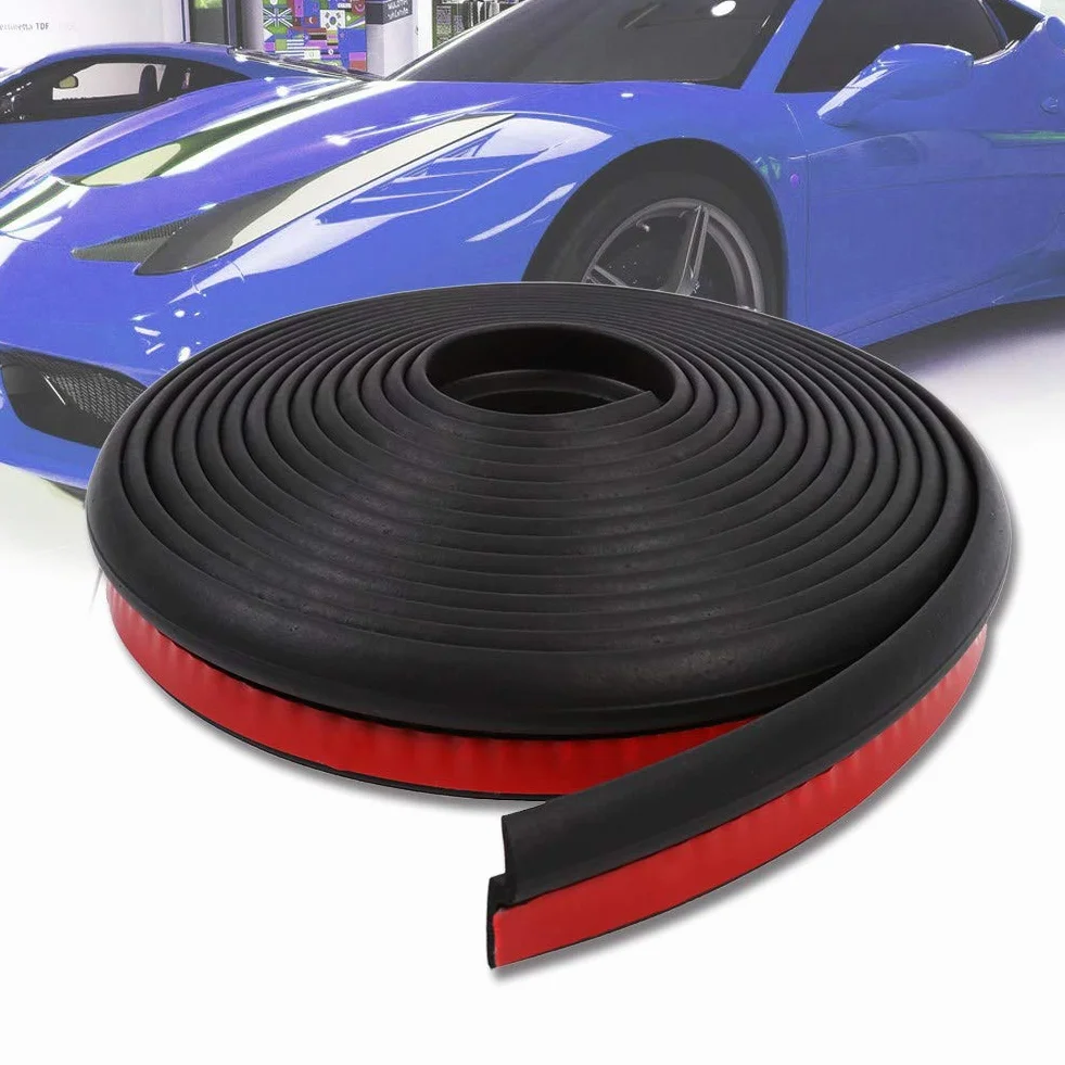 Uszczelka gumowa samochodowa Akozon Universal Car Truck Motor Window Door Rubber Seal Hollow Weather Strip Z Kształt 4M