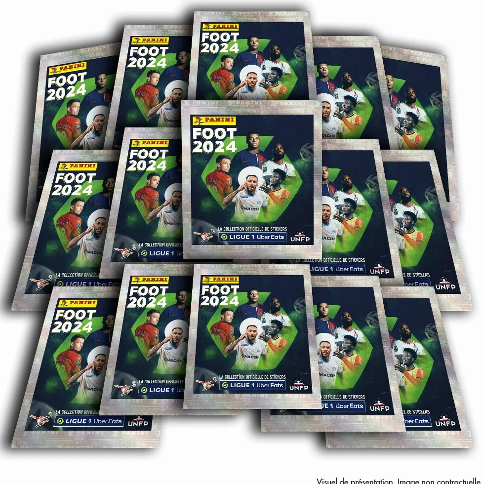 Panini Foot 2024 League 1 Uber Eats Blister 13 kieszeni + 1 oferta, 004623KBF14