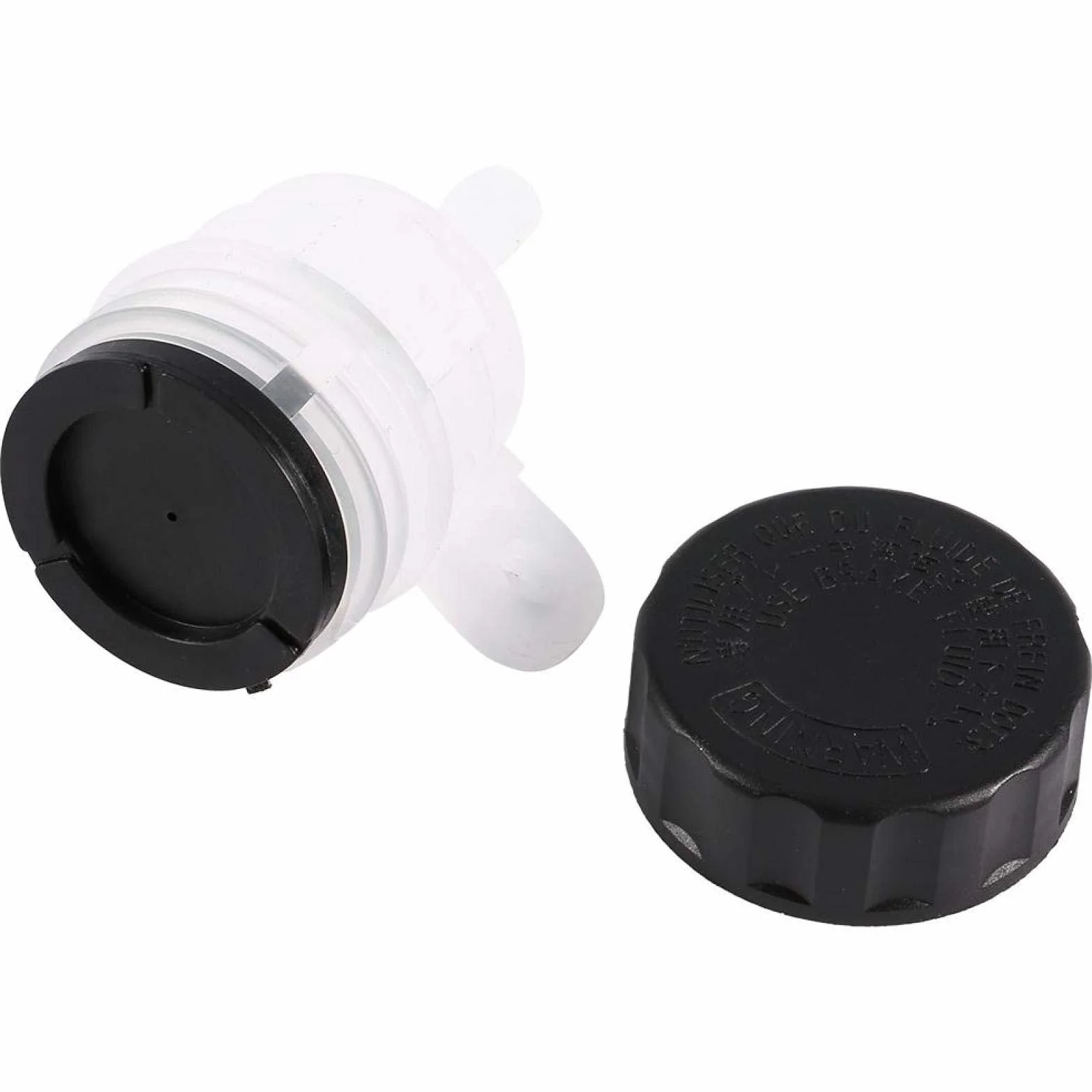 KIMISS Uniwersalny cylinder płynu hamulcowego do motocykla, stopa tylna, główny cylinder hamulcowy, zbiornik płynu hamulcowego, zbiornik płynu hamulcowego