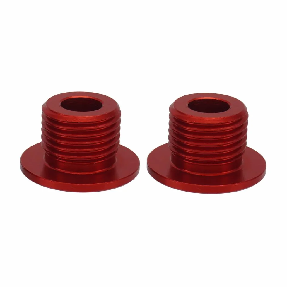 Śruby do osi przedniego koła motocyklowego M16 x 1,5 P nakrętka zabezpieczająca oś Surron Sur-Ron Light Bee X/S/L1E X160/X260 czerwone