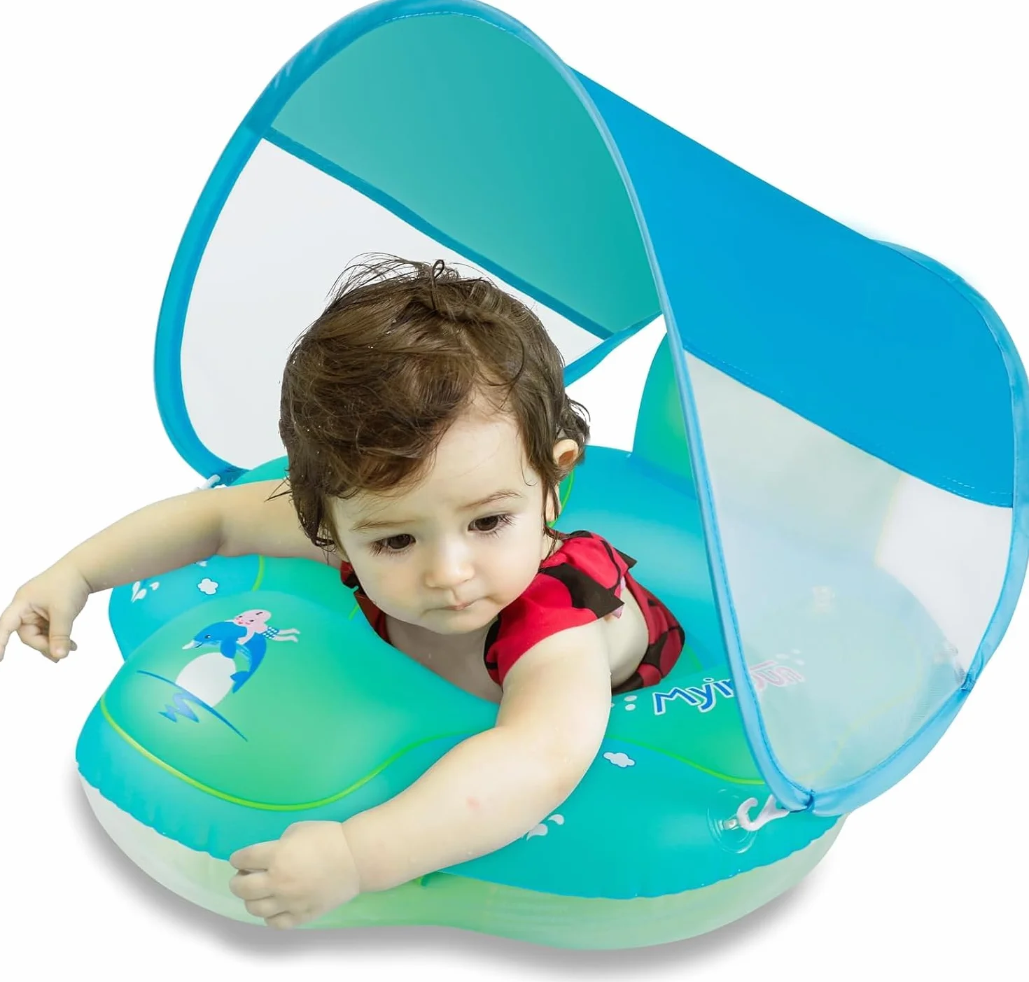 Myir Baby Seat Basen, Błoto dla niemowląt, Boja dziecięca, nadmuchiwane błoto dla dzieci, pływak, pierścień pływacki, pierścień pływacki