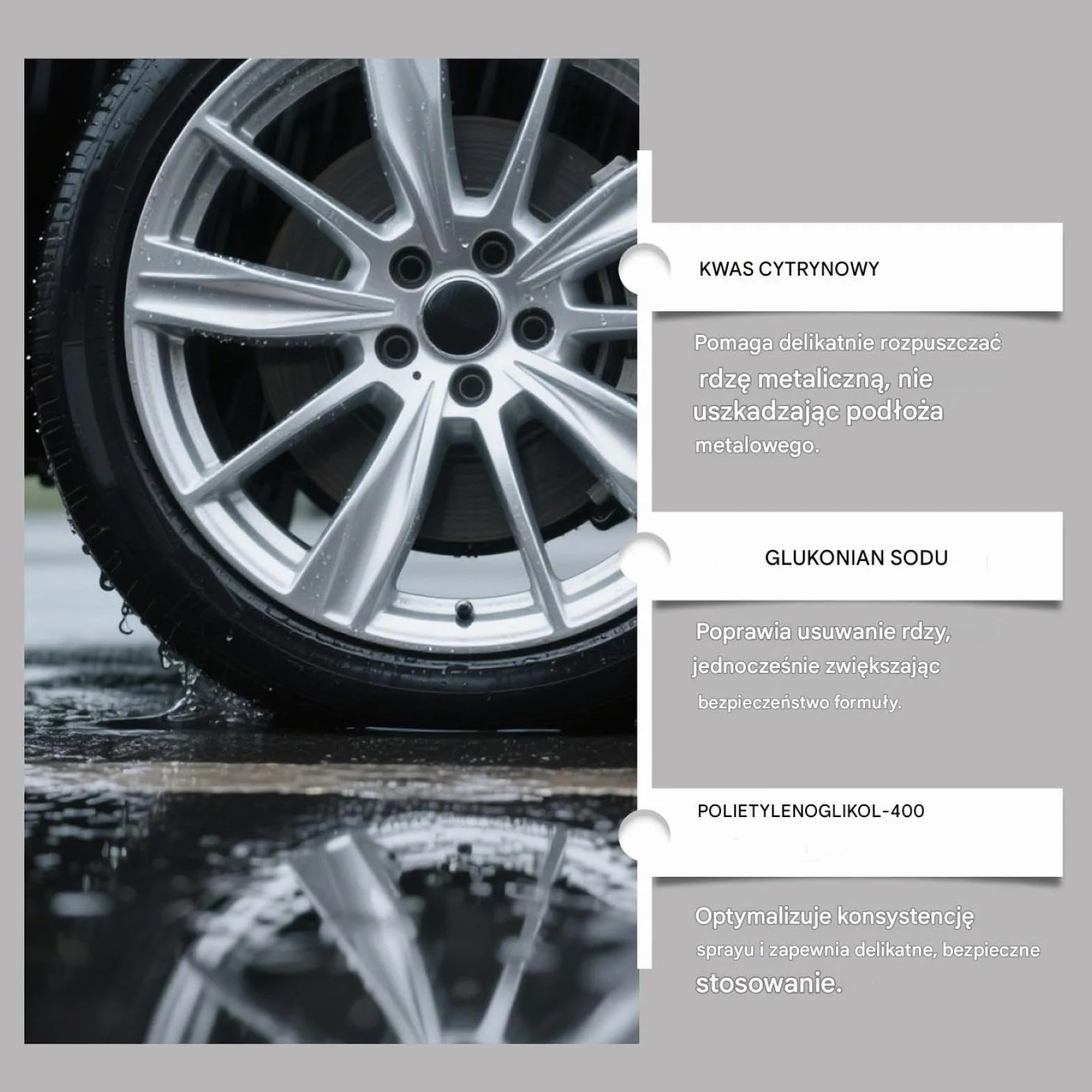 Spray do usuwania rdzy 120 ml ochrona przed utlenianiem środek do czyszczenia samochodu motocykla łodzi