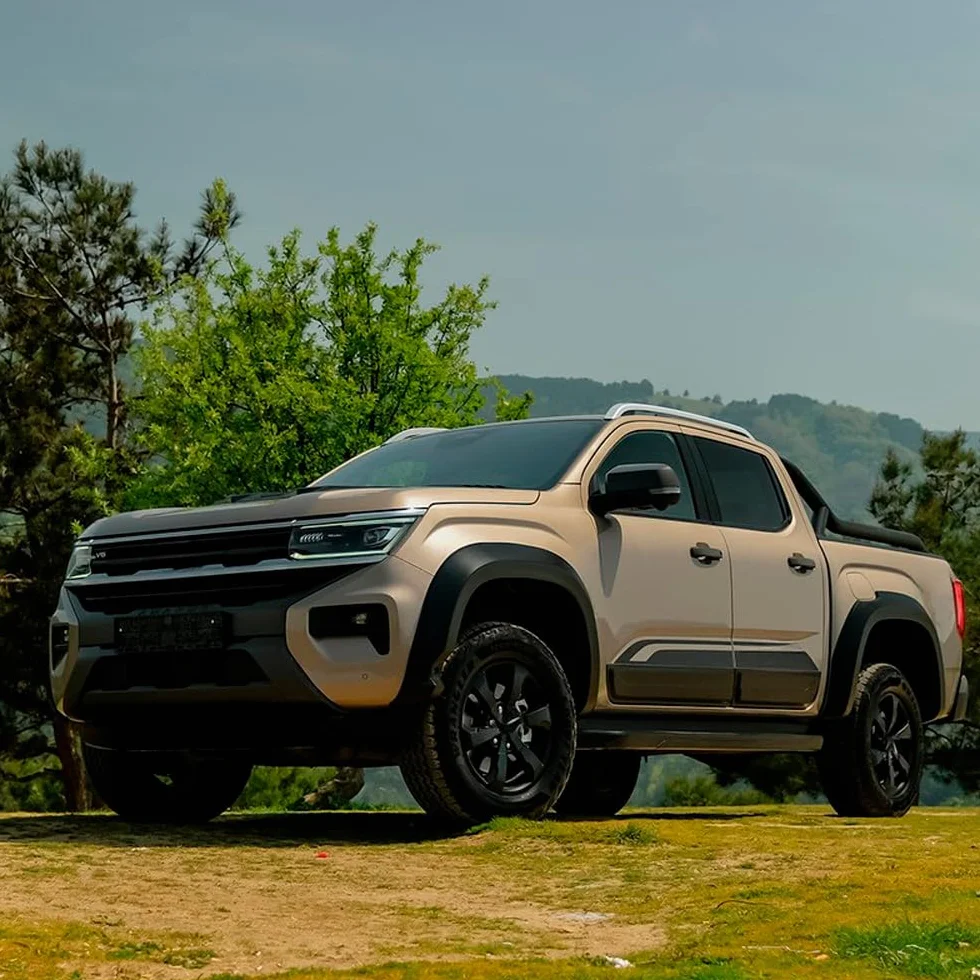 Poszerzenia błotników do VW Amarok od 2022 4-częściowy z ABE
