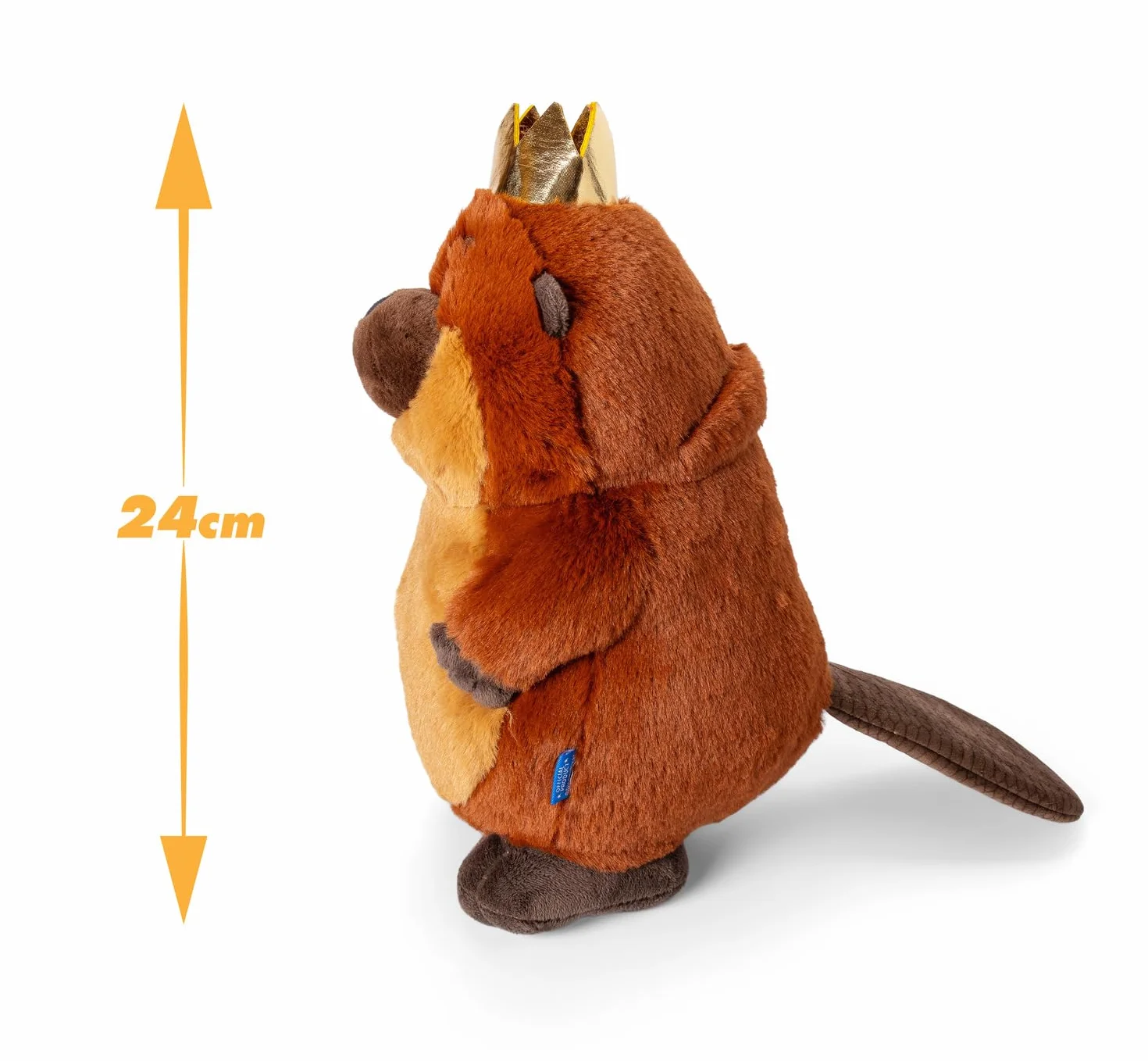 Simba Disney Pixar Hoppers King George pluszowe zwierzątko – miękka figurka flanelowa (24 cm), oficjalna zabawka licencjonowana dla dzieci i fanów, zabawka kolekcjonerska i przytulanka