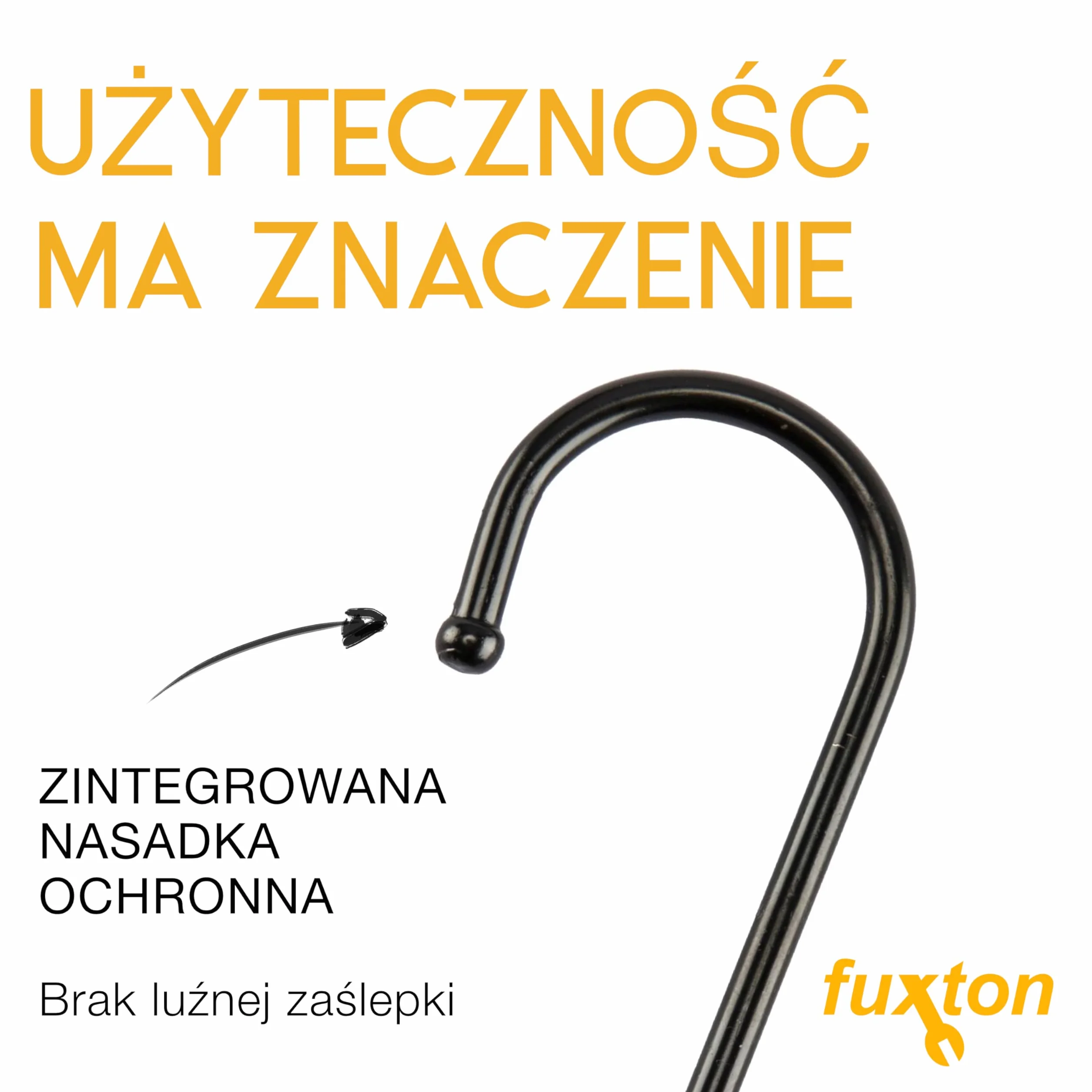 Fuxton haki spiralne do lin ekspanderowych ø 6 mm gumowe haki ekspandera do plandek przyczep