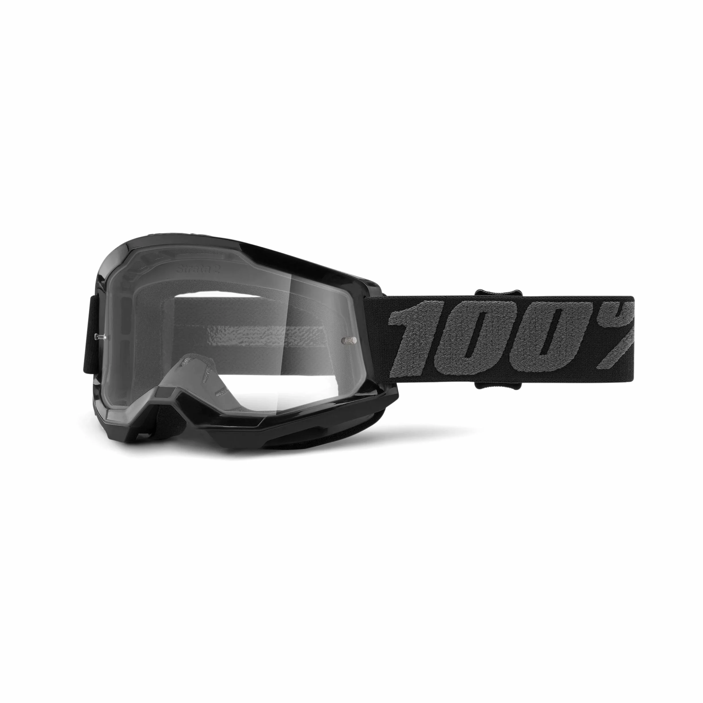 100% Strata 2 gogle do jazdy motocrossowej i górskiej - MX, MTB, Dirt Bike, okulary ochronne Power Sport