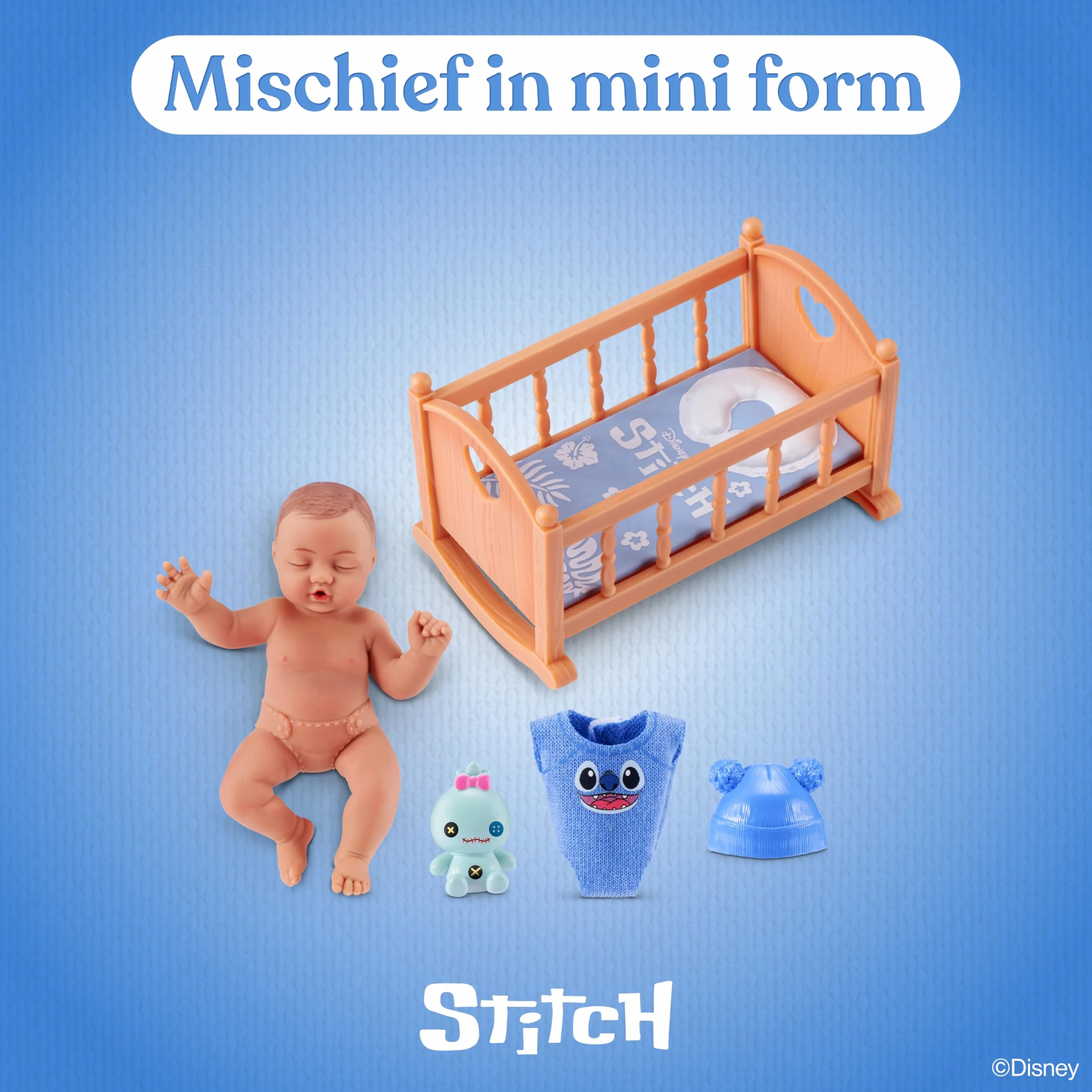 MY MINI-MY MINI BABY DISNEY SERIES 1 kapsułka, 2 szt. w rurce PVC