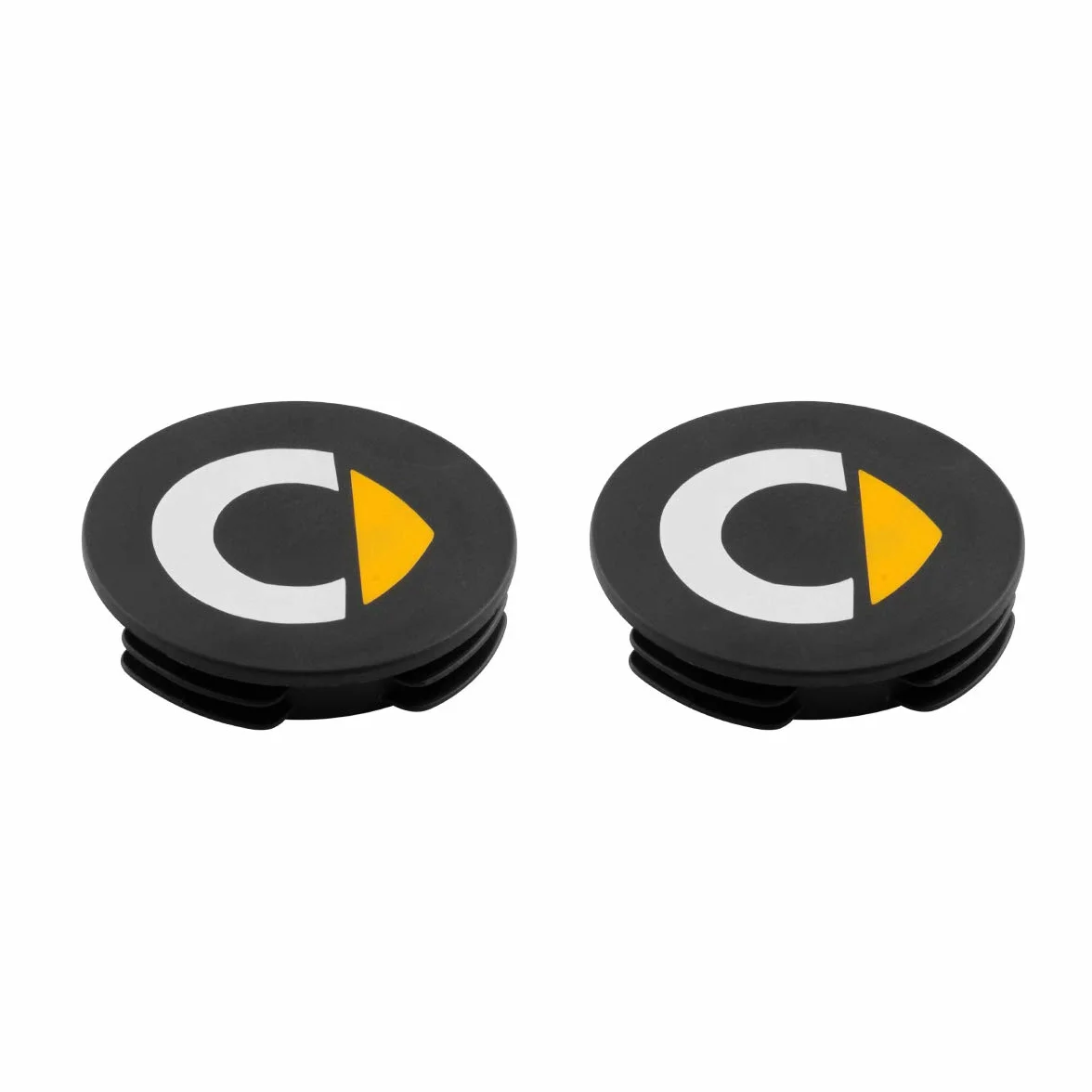SHIFENG Do Smart fortwo forfour 453 451 450 Gumowy zatyczka do tylnej części podwozia samochodowego, wodoodporna osłona węża, akcesoria samochodowe (czarny z logo C)