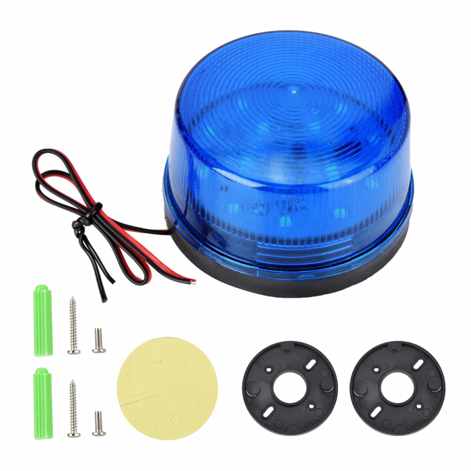 Lampka Ostrzegawcza LED Itonash Niebieska 12–24 V Magnetyczna Awaryjna