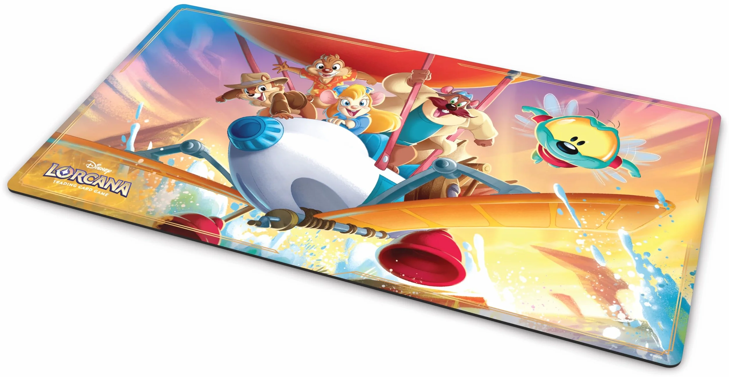 Disney Lorcana TCG: Domäne von Dschafar - Spielmatte Rettungstruppe! Auf Geht's!