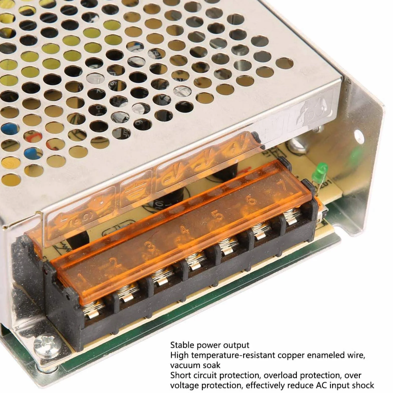 Zasilacz impulsowy 12 V DC, zasilacz 110 V-220 V AC na 12 V DC Zasilacz LED Switch Power Driver (12 V 10 A)