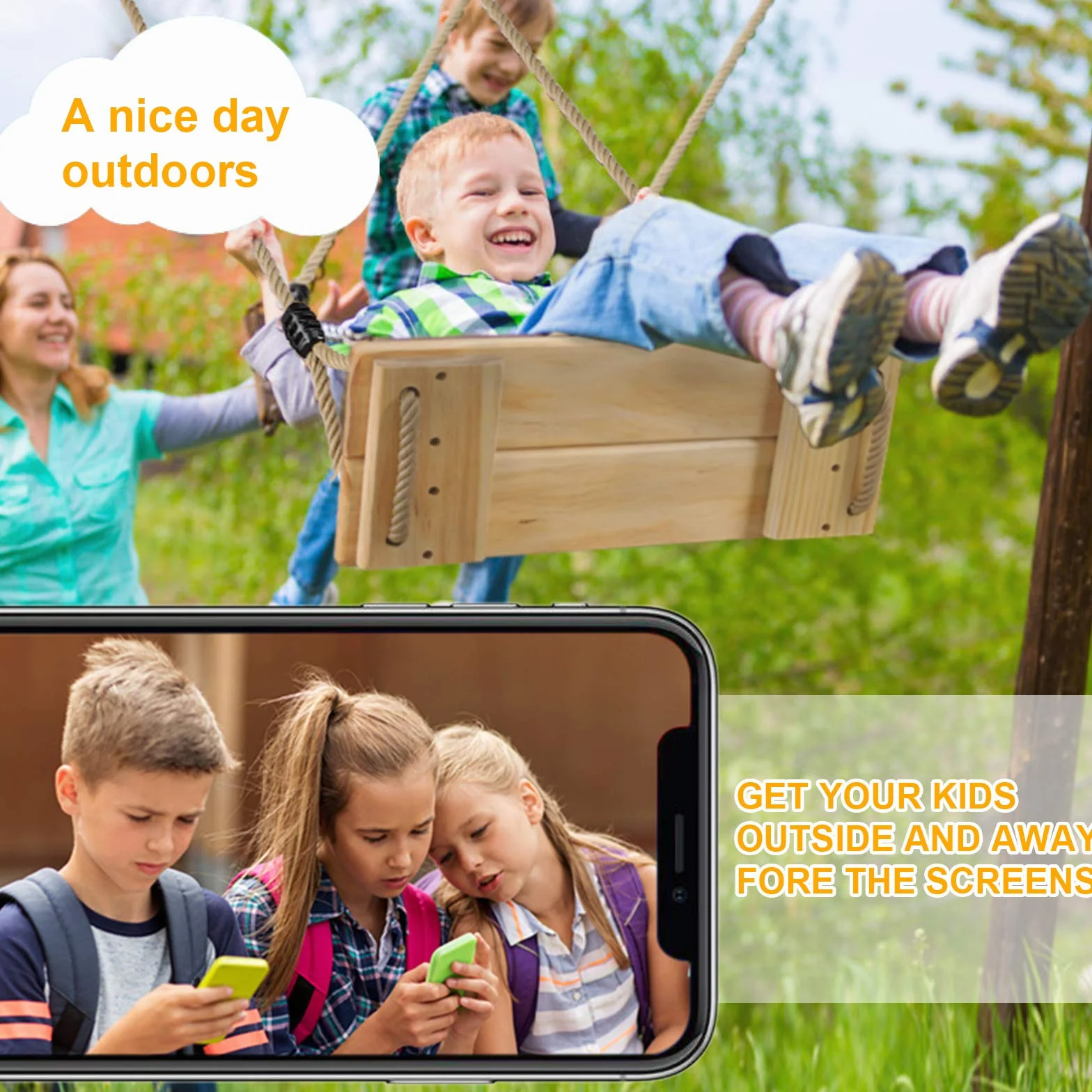 PELLOR Huśtawka dla dzieci Dorosły Agres Wiszące Siedzenie Swing Outdoor Drzewo Drewniane Gry Suwnica Zjeżdżalnia Na zewnątrz Wnętrze