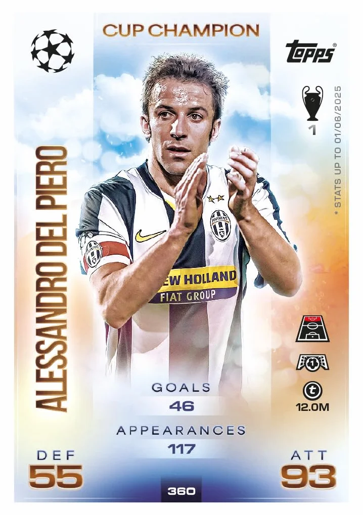 Topps UCC Match Attax 2025/26 – Mega Tin – Warriors – zawiera 45 kart Match Attax Plus 3 ekskluzywne karty Gladiators LE.