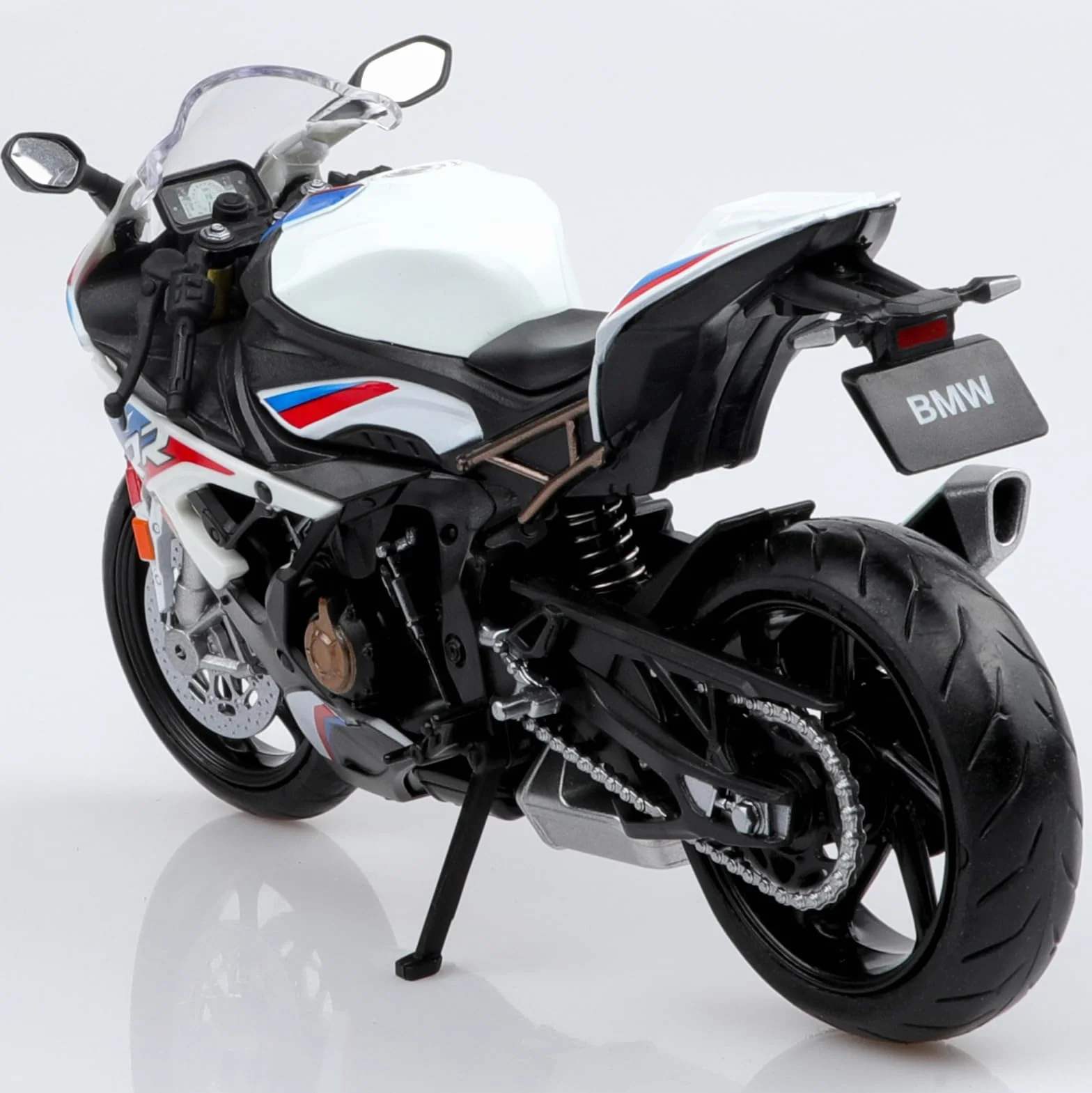 TOKAXI skala 1:12, odlew ciśnieniowy model motocykla BMW S1000R, zabawka dla chłopców i dziewczynek